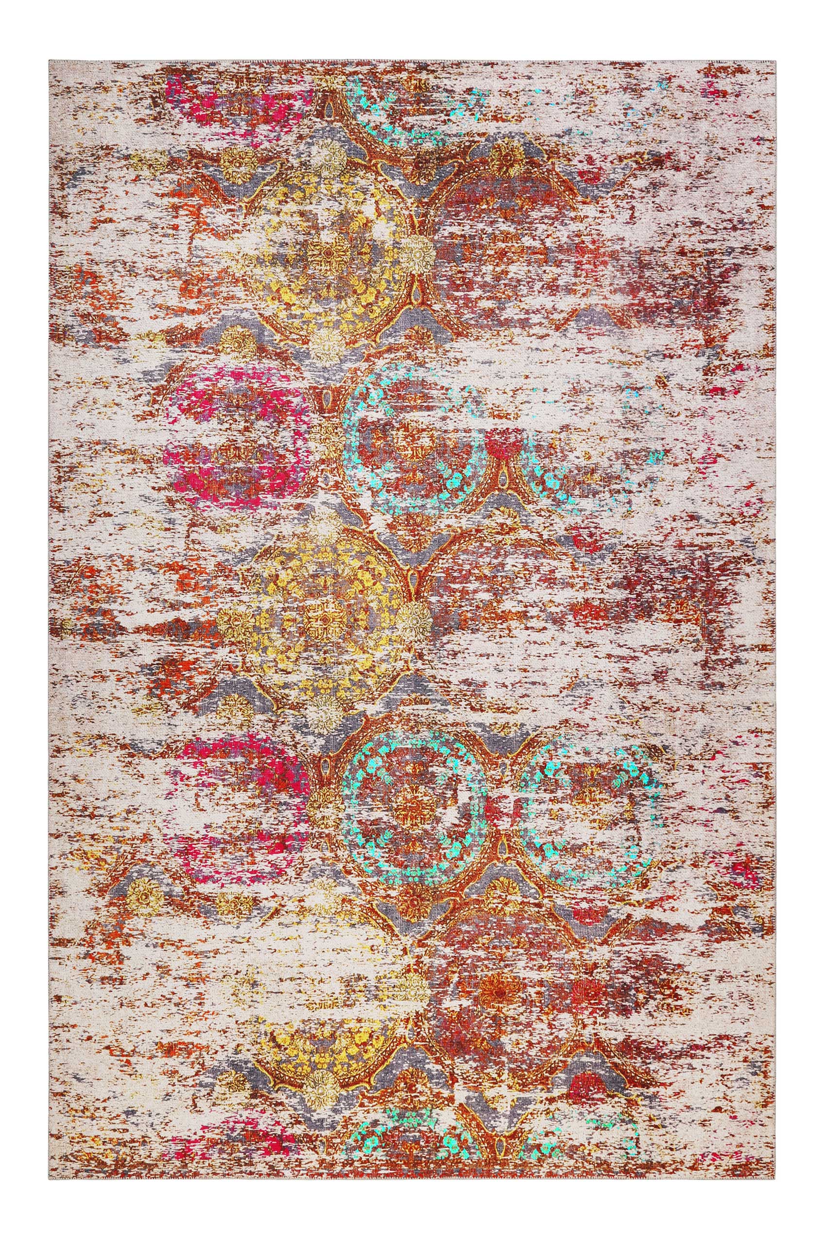 Teppich Bunt Vintage 