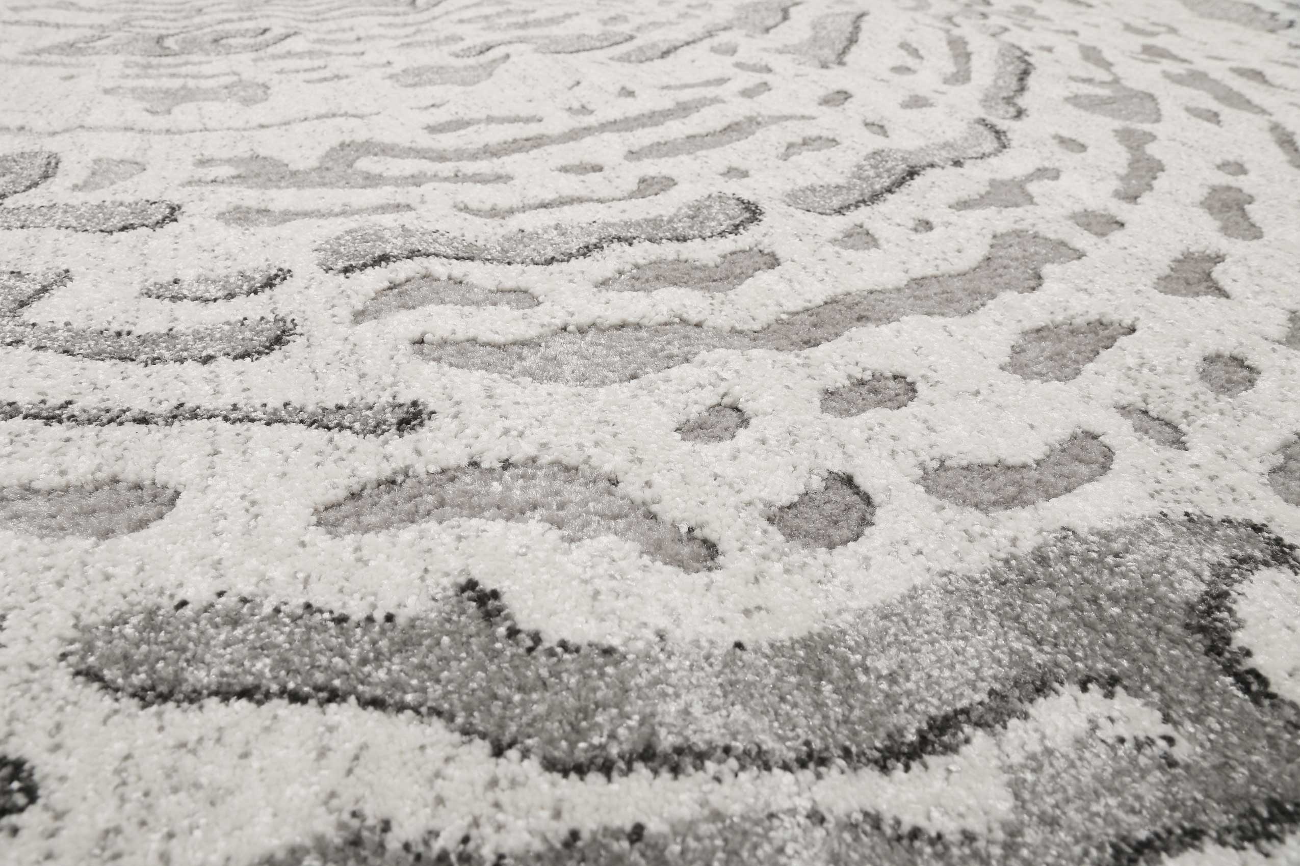 Teppich Grau Silber Kurzflor » Forest « WECONhome - Ansicht 5