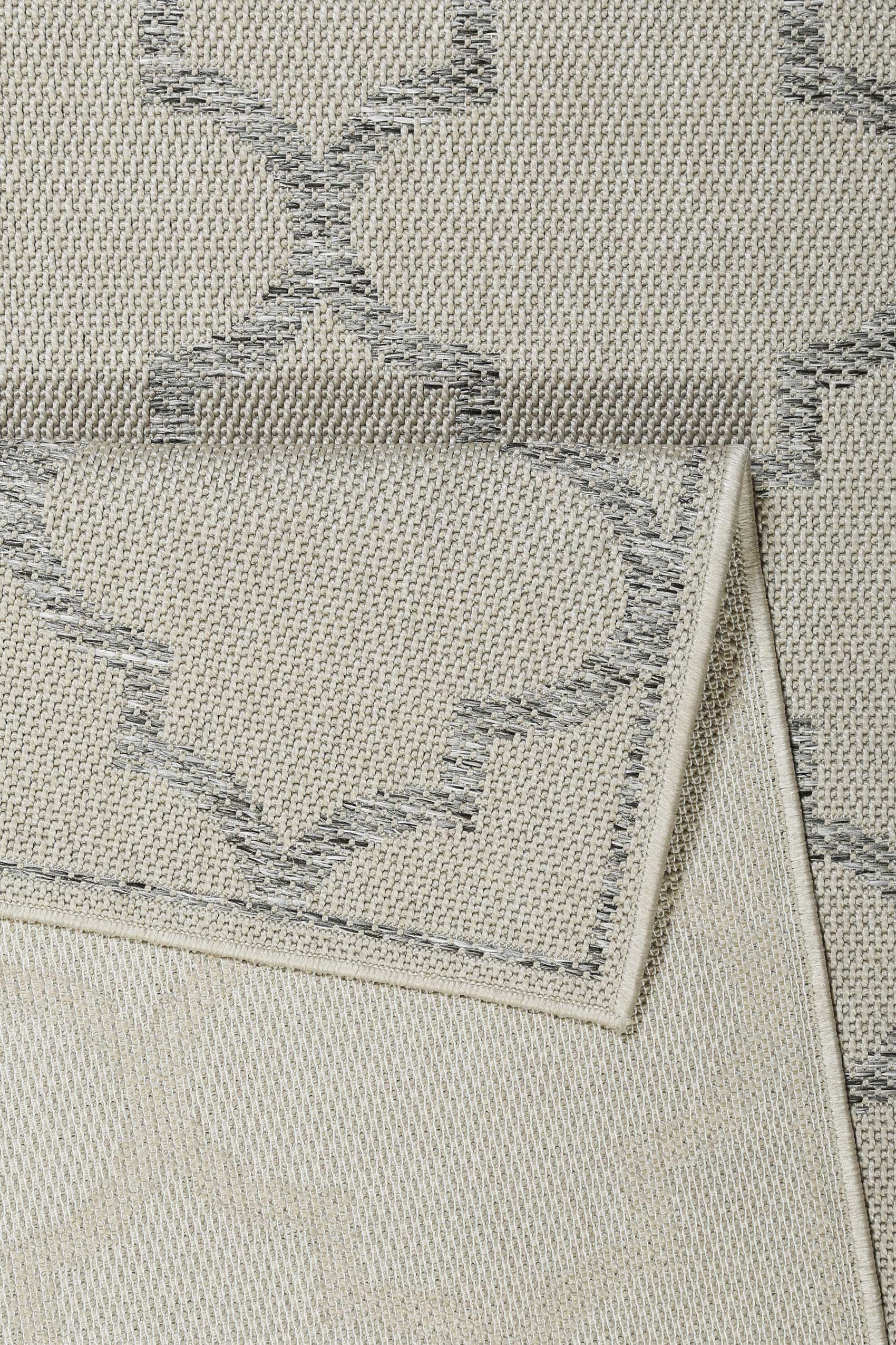 Outdoor Teppich Beige Grau 