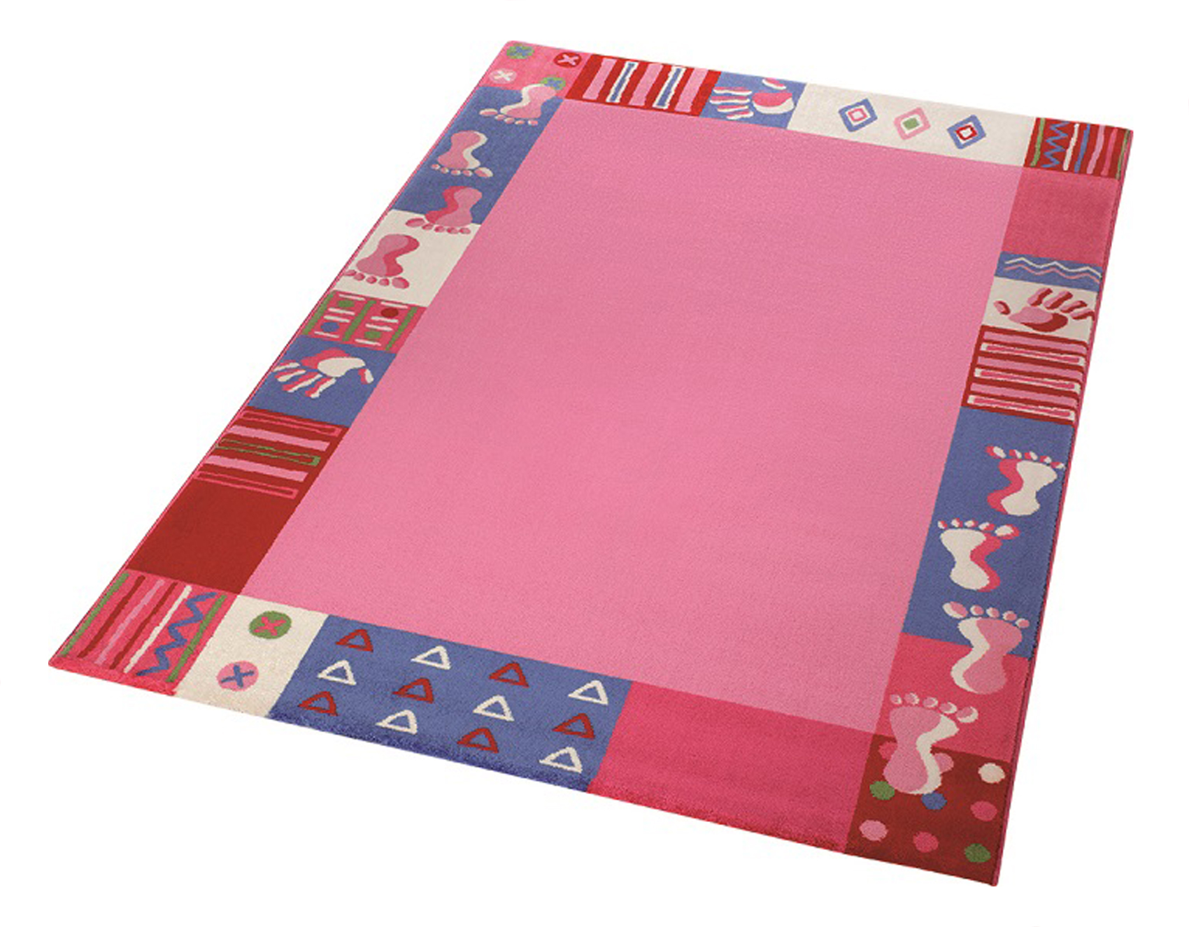 Kinderteppich Rosa Pink 