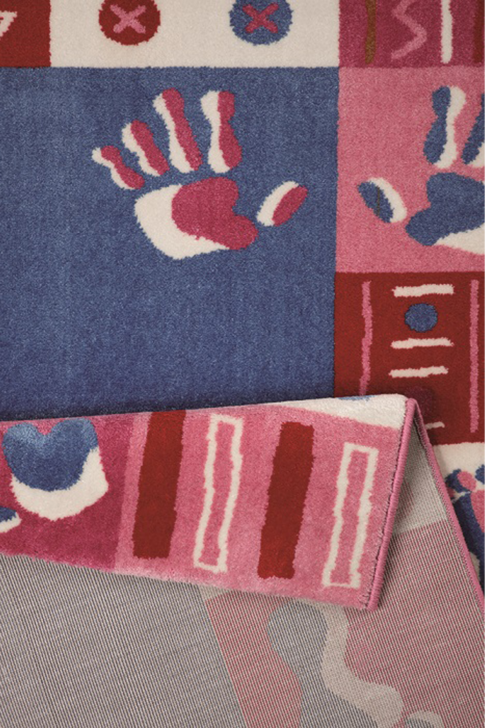 Kinderteppich Rosa » Hand&Feet « WECONhome - Ansicht 3