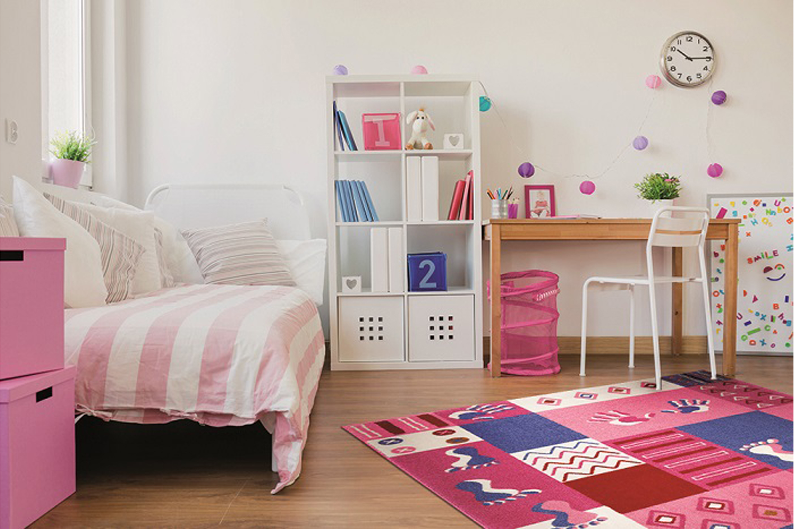 Kinderteppich Rosa » Hand&Feet « WECONhome - Ansicht 4