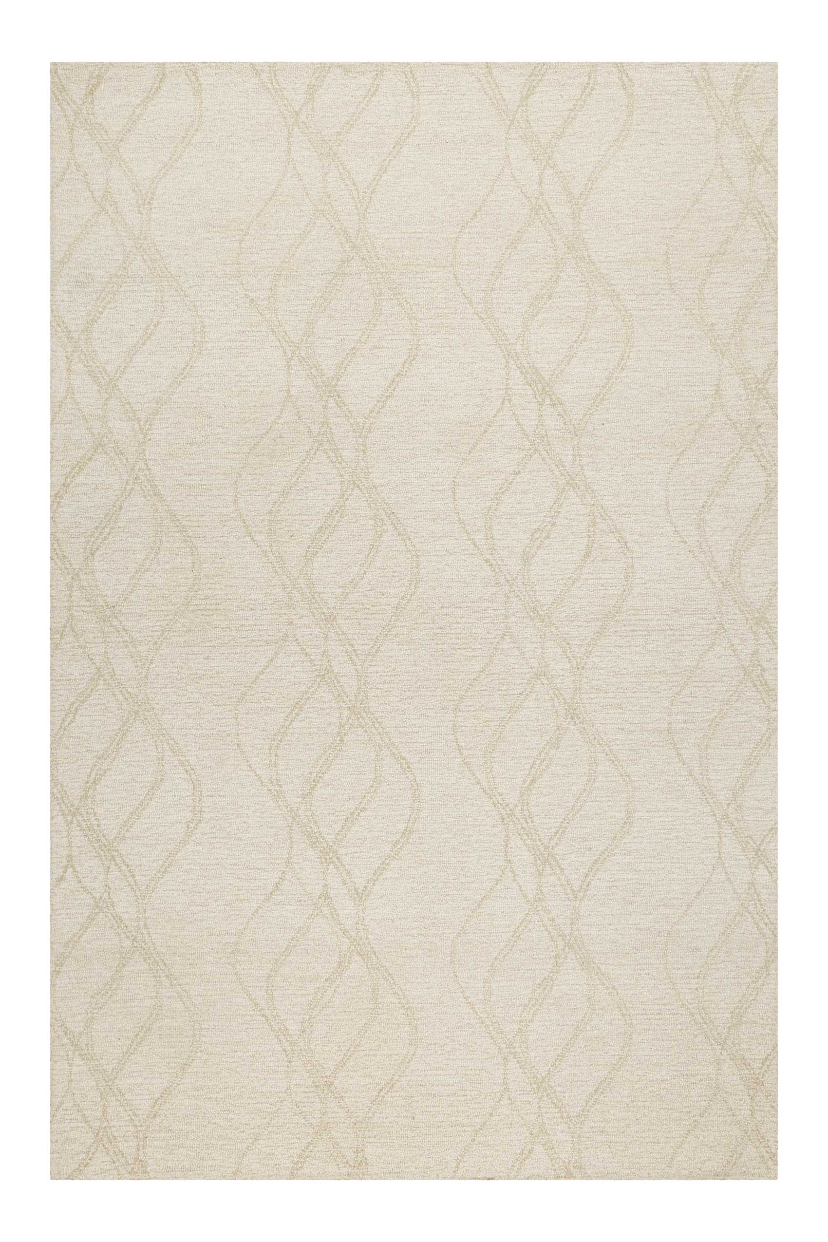 Teppich Creme Beige aus Naturfasern » Hendrik « WECONhome - Ansicht 1