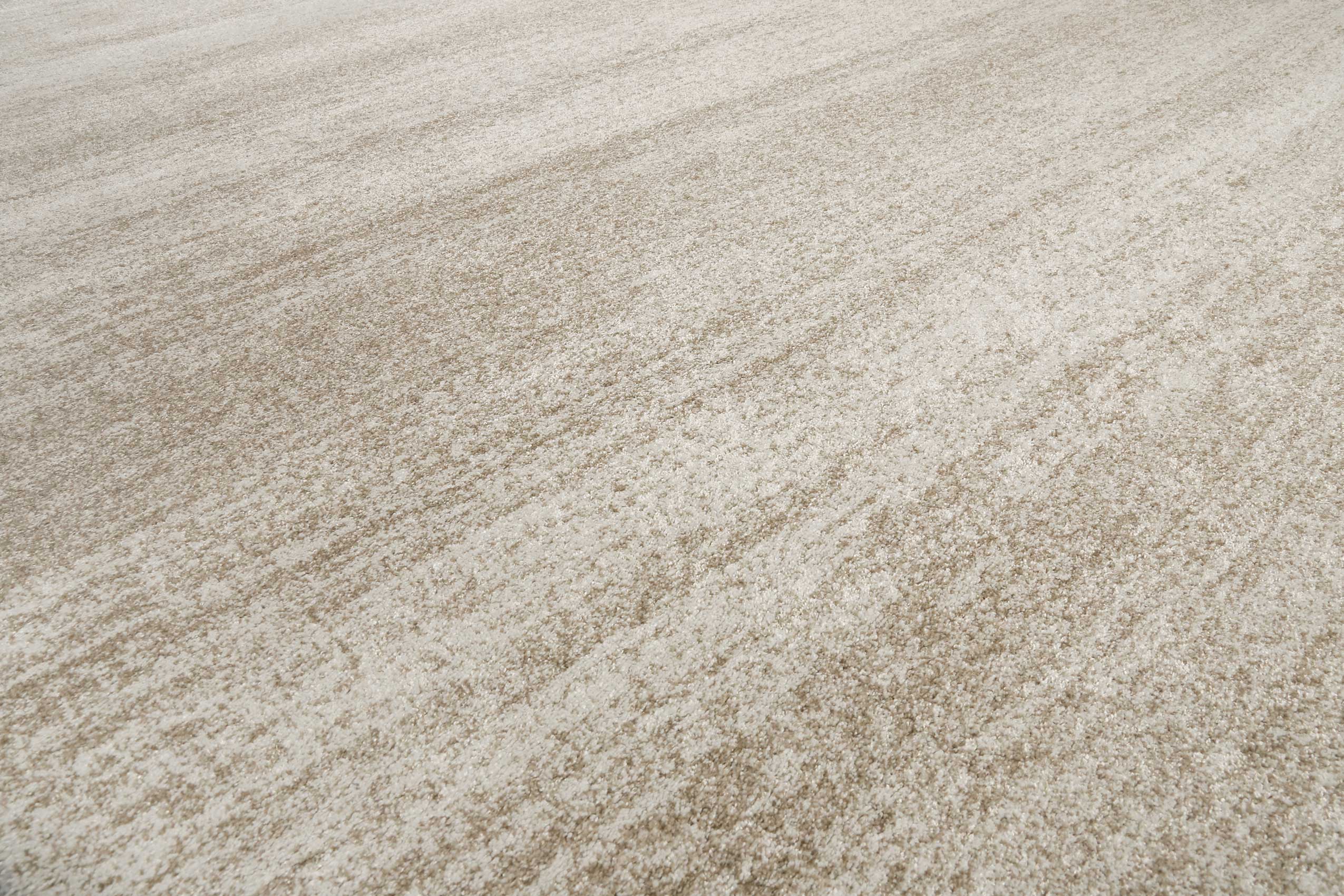 Teppich Beige Creme Kurzflor 