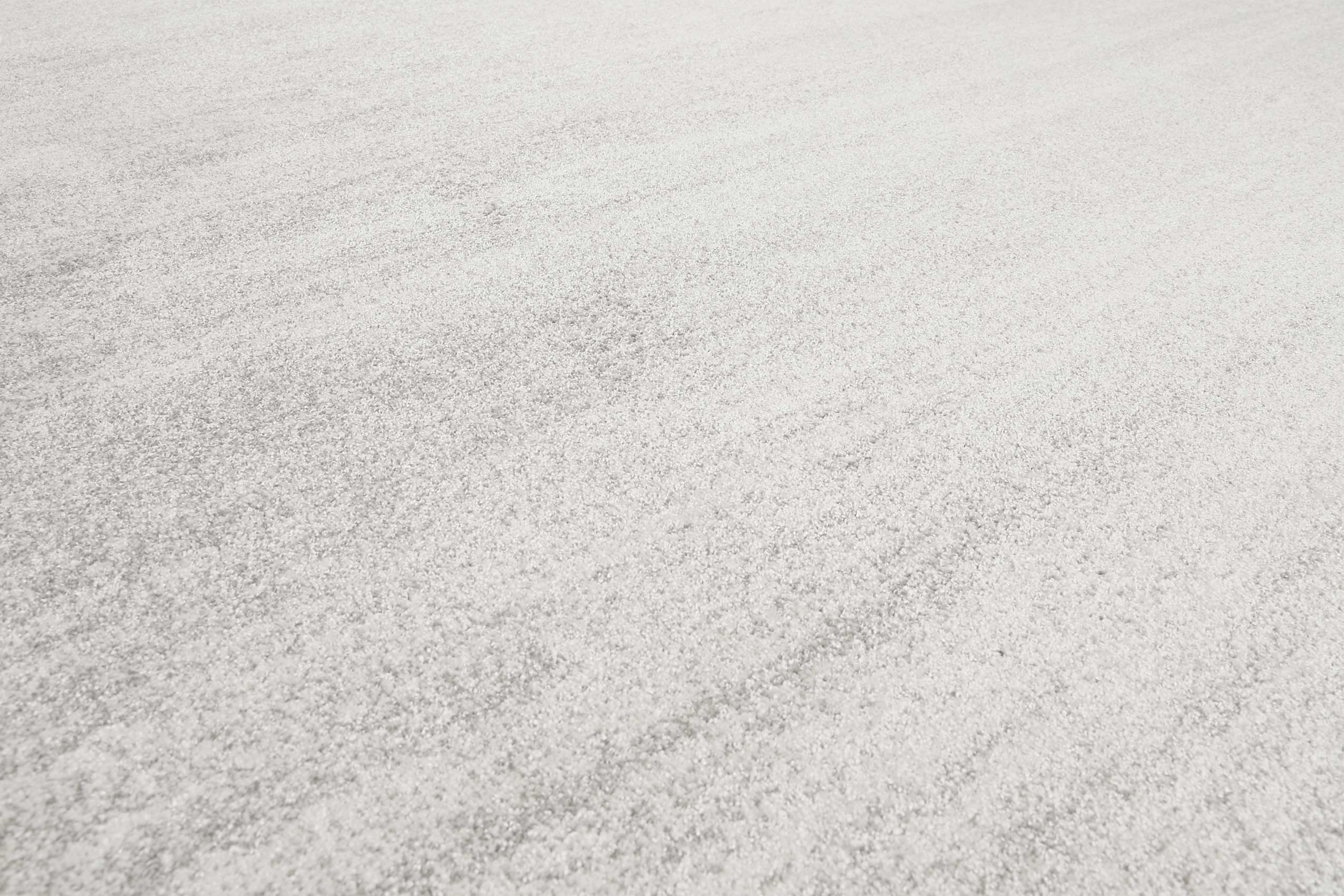 Teppich Silber Creme Kurzflor 
