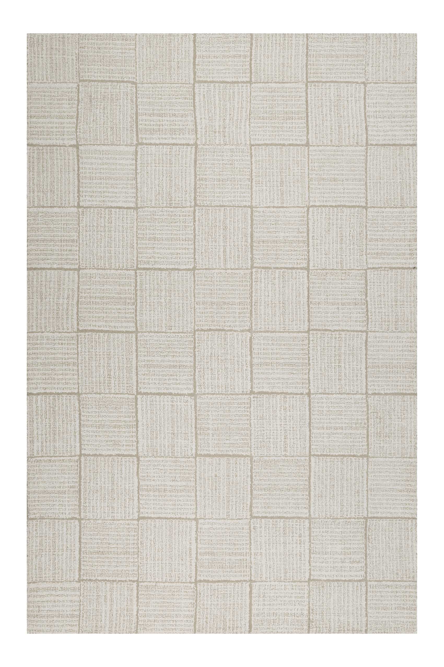 Teppich Creme Beige aus Naturfasern » Lasse « WECONhome - Ansicht 1