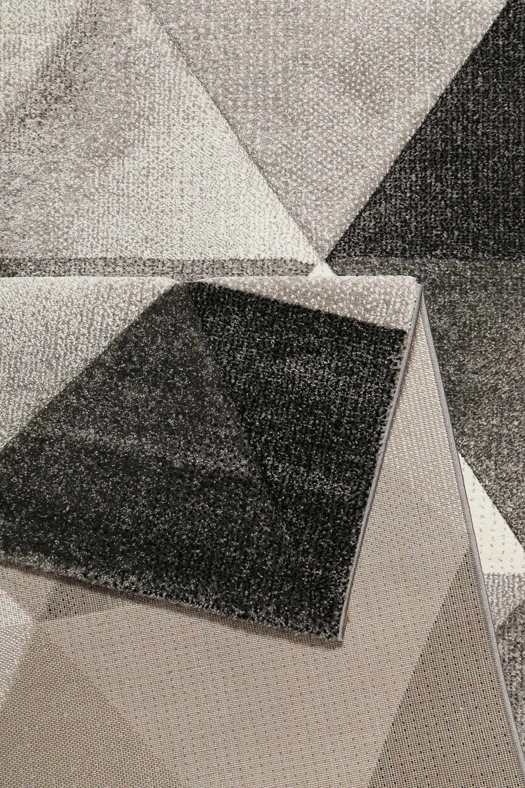Teppich Grau Silber » Lighthouse « WECONhome - Ansicht 3