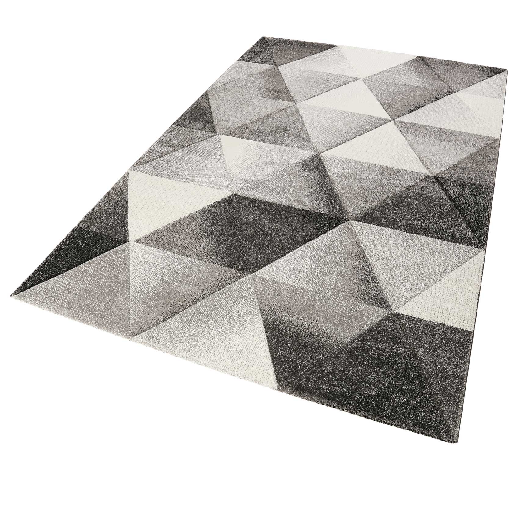 Teppich Grau Silber » Lighthouse « WECONhome - Ansicht 2