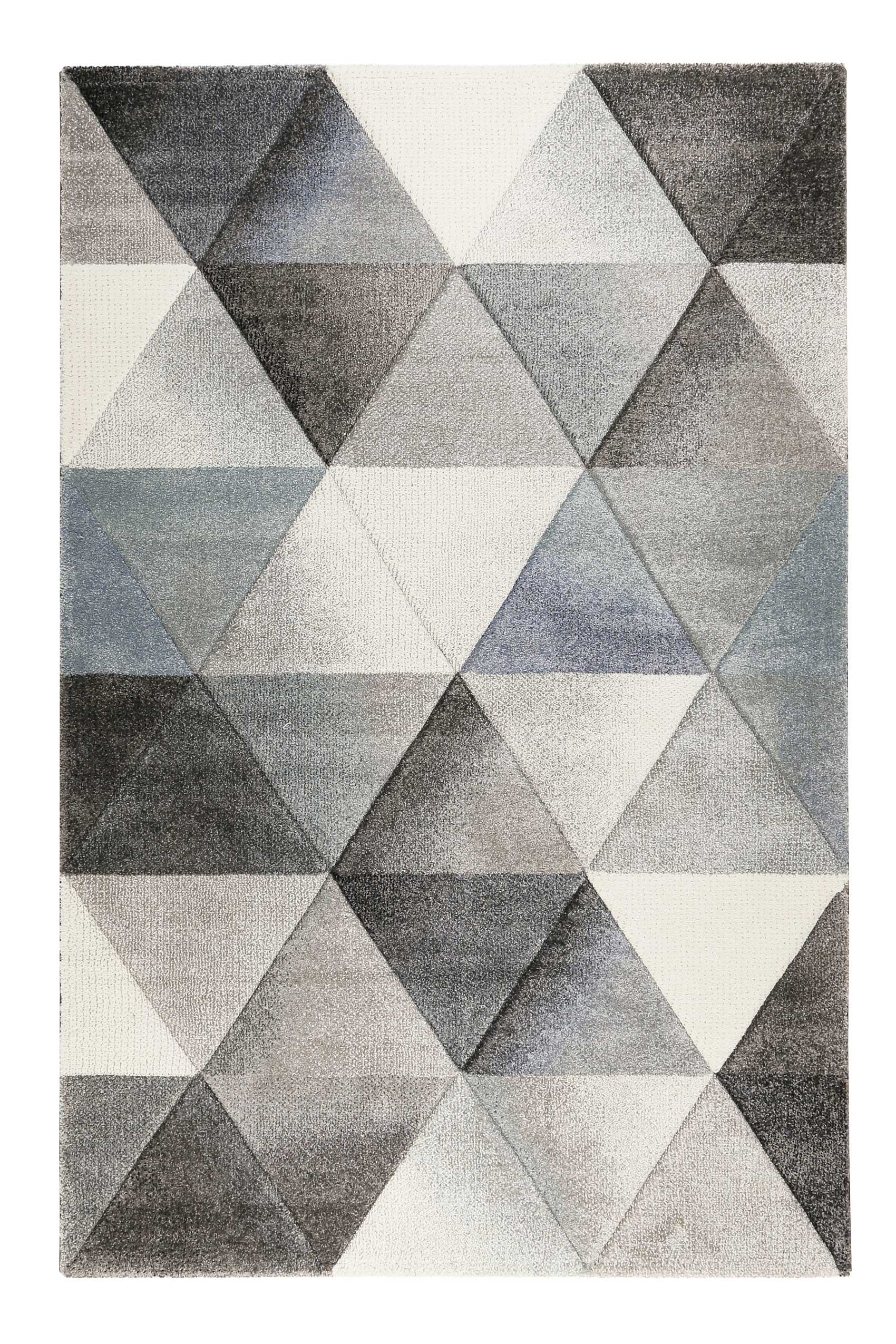 Teppich Grau Blau 