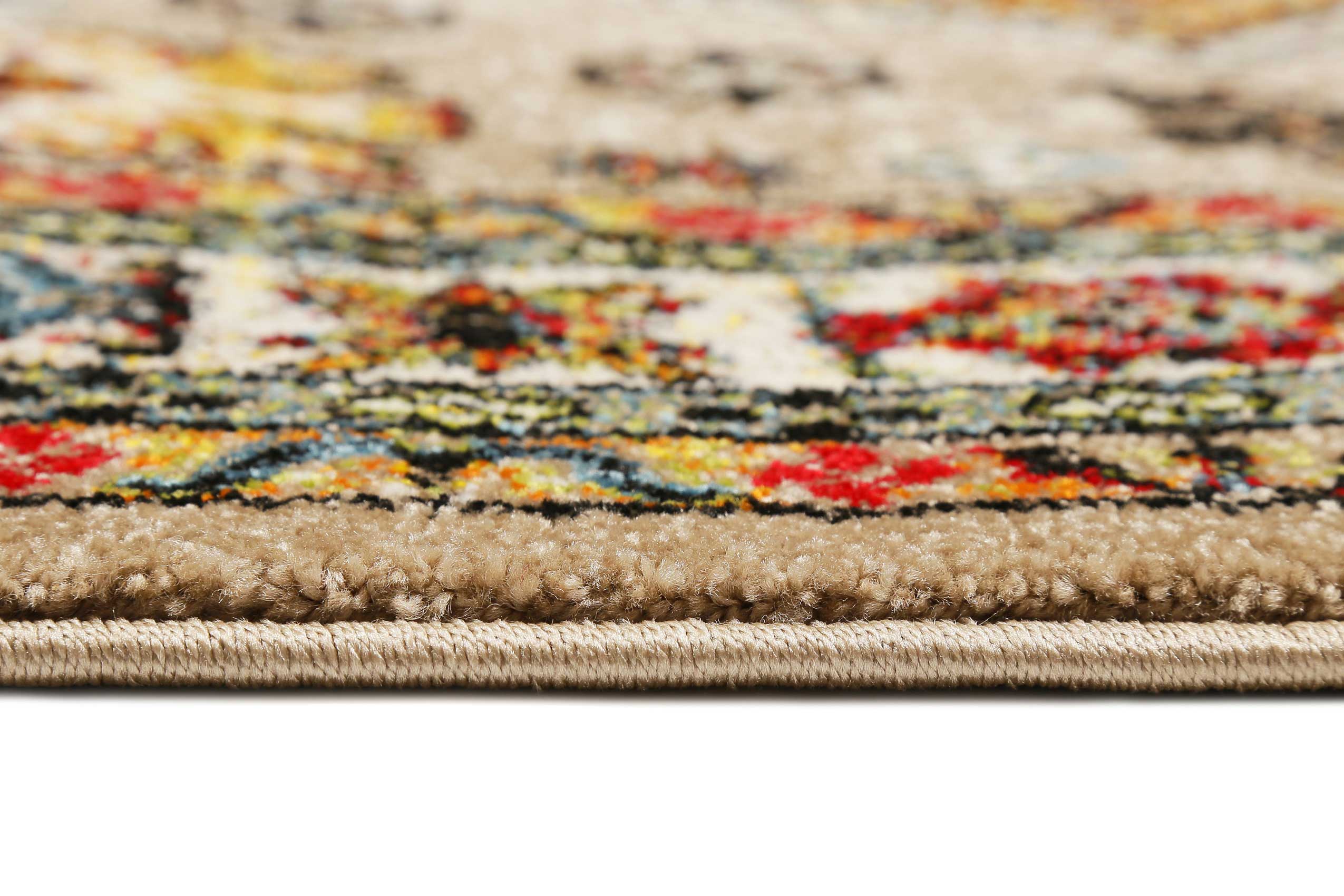 Teppich Beige Sand Kurzflor » Majorelle « WECONhome – Outlet-Teppiche