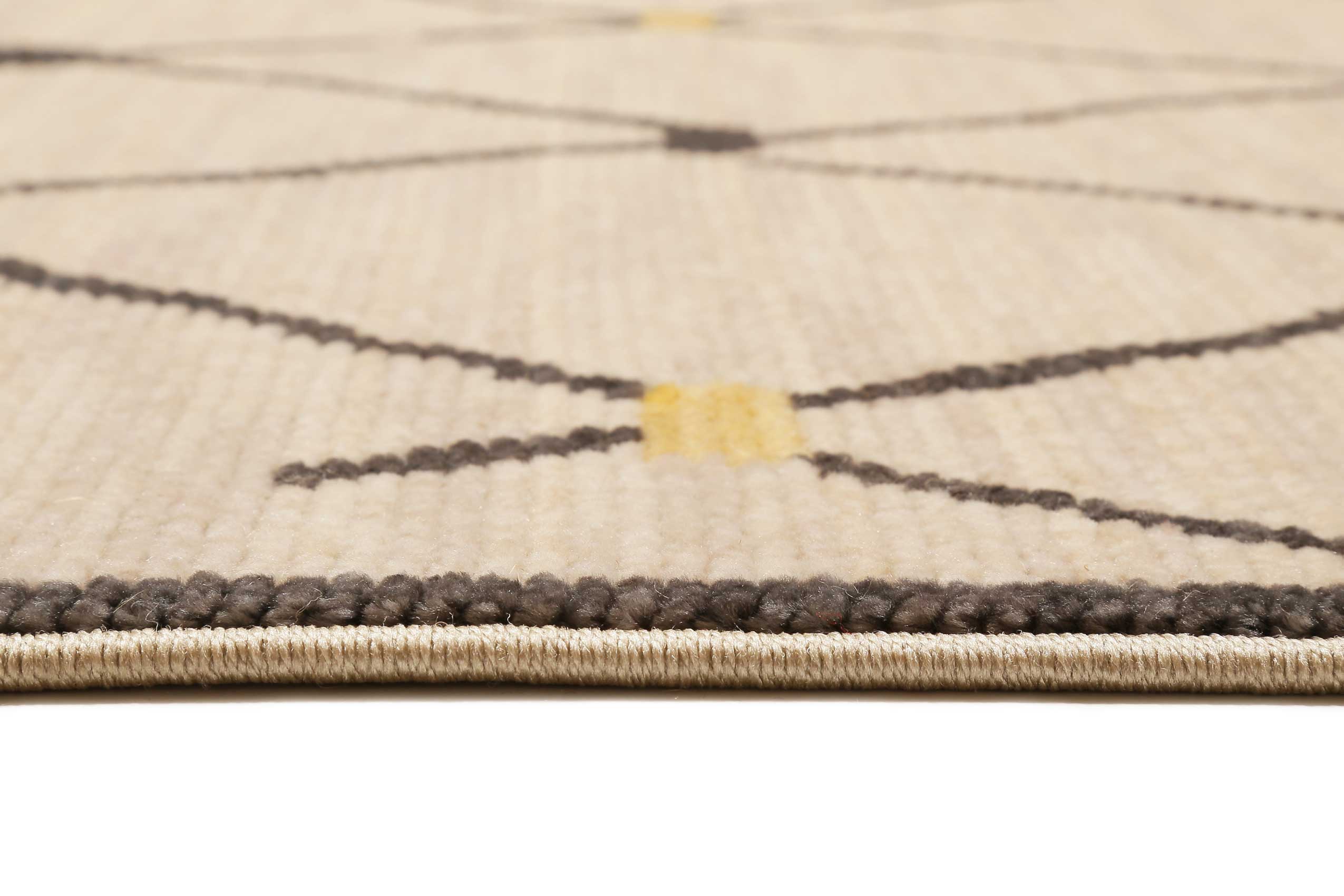 Teppich Beige Kurzflor B-Ware 