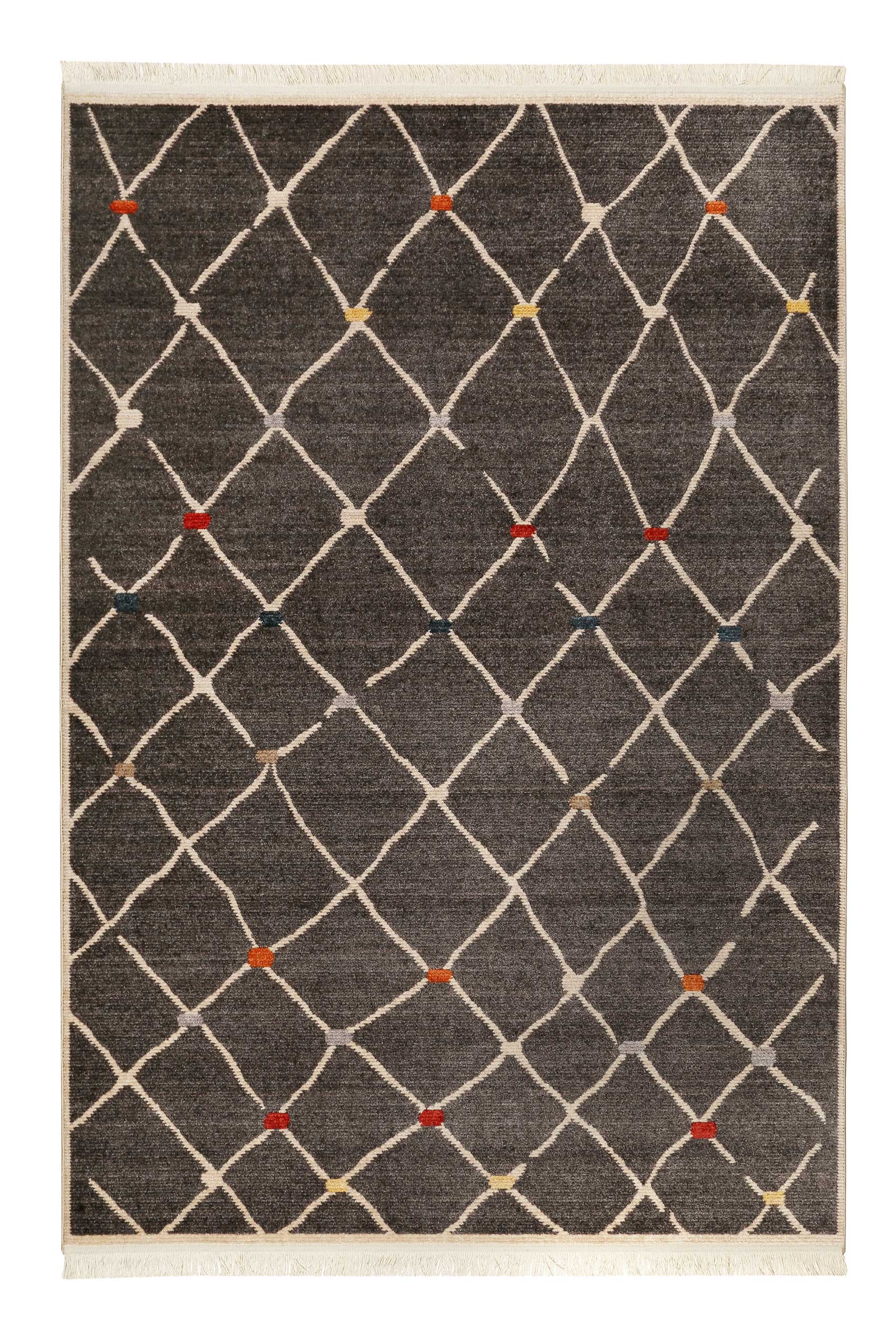Teppich Dunkelgrau Kurzflor B-Ware 