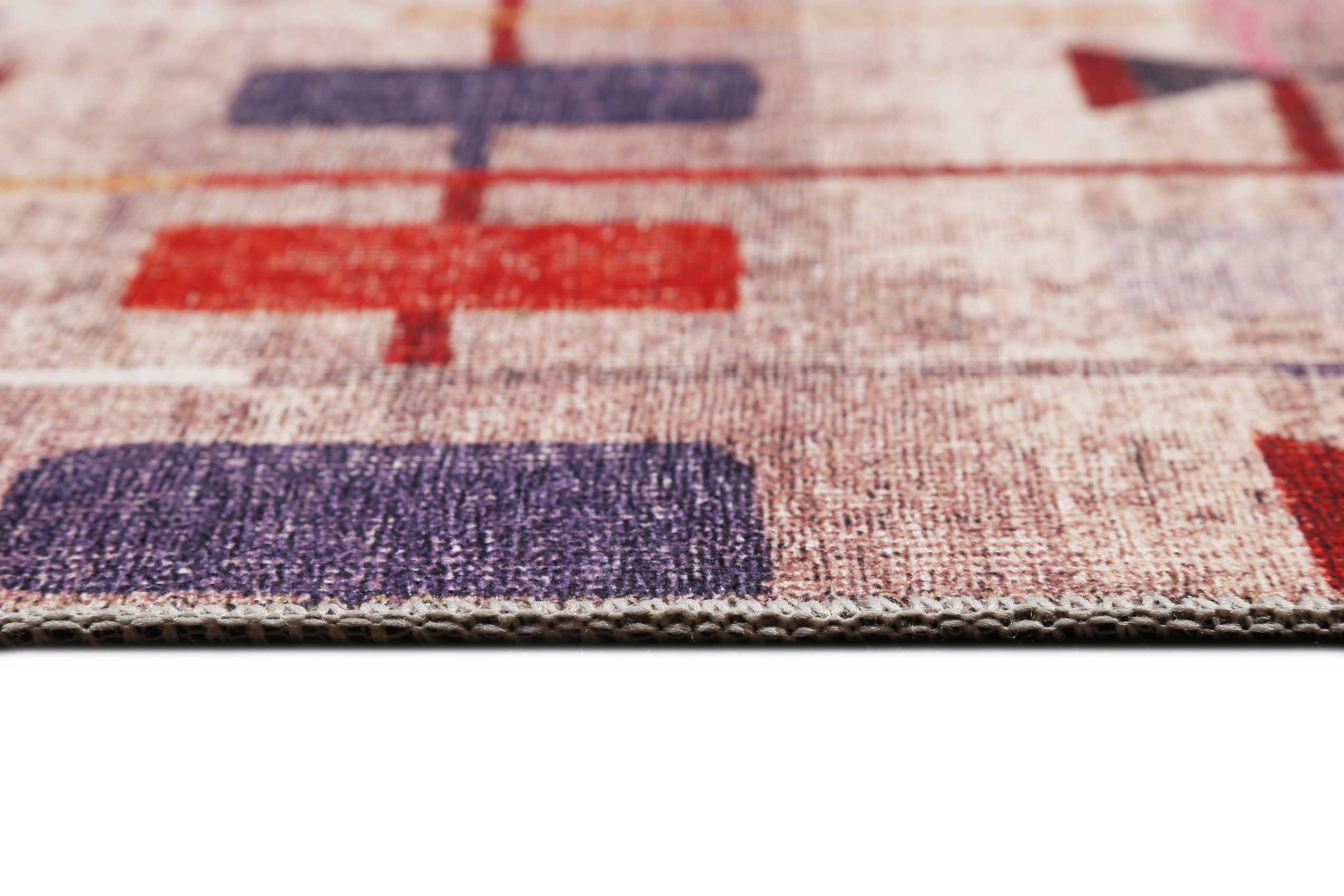 Teppich Bunt Vintage 