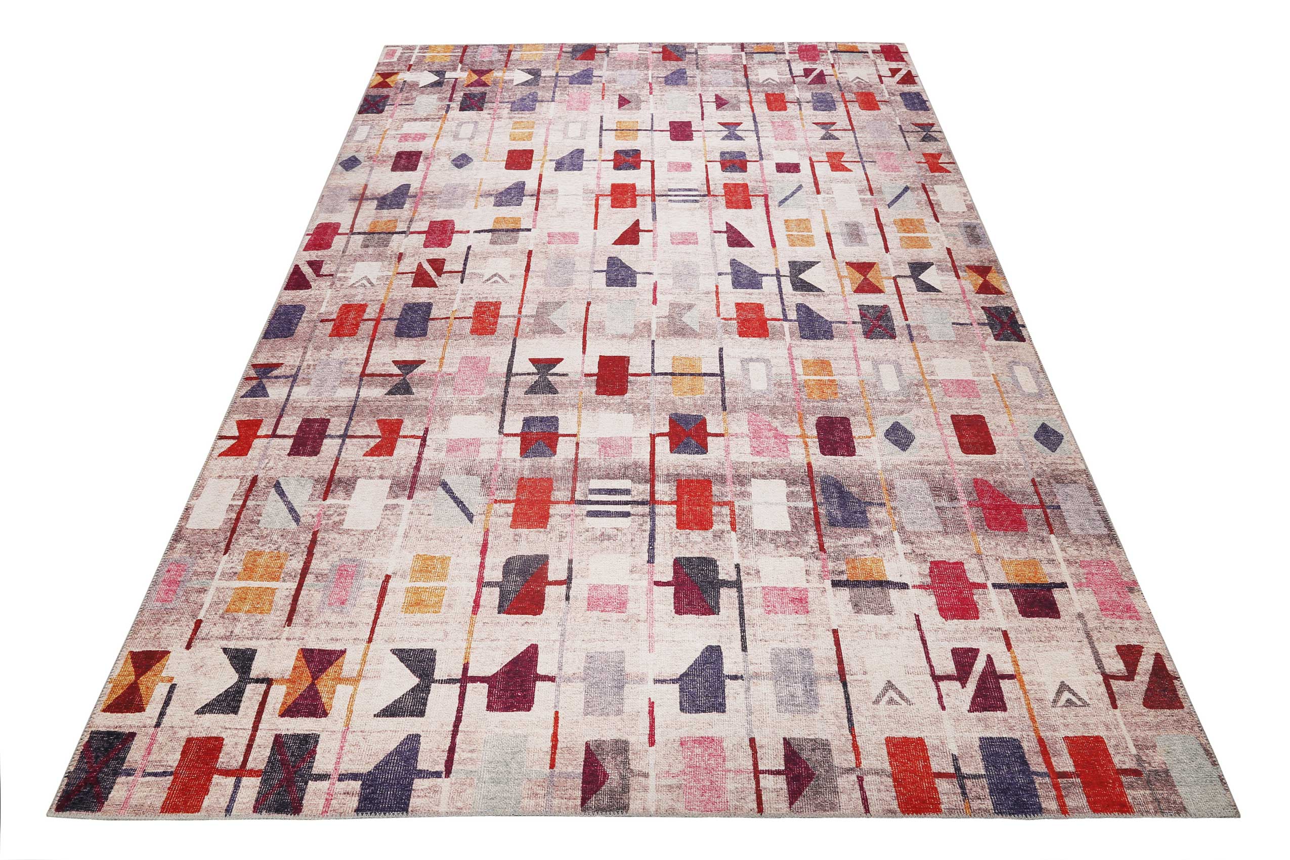 Teppich Bunt Vintage 