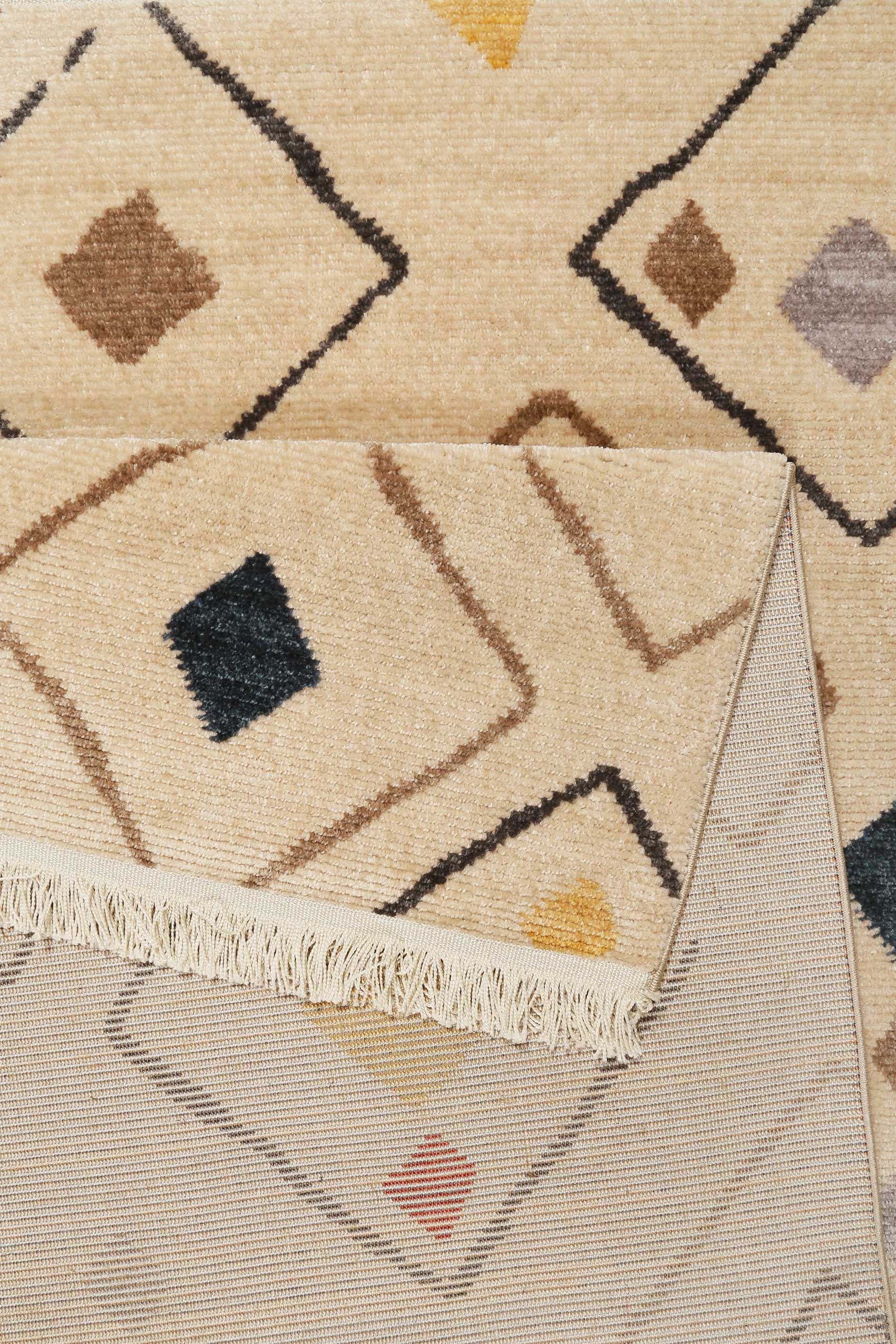 Teppich Beige Bunt Kurzflor » Mont Royal « WECONhome - Ansicht 3