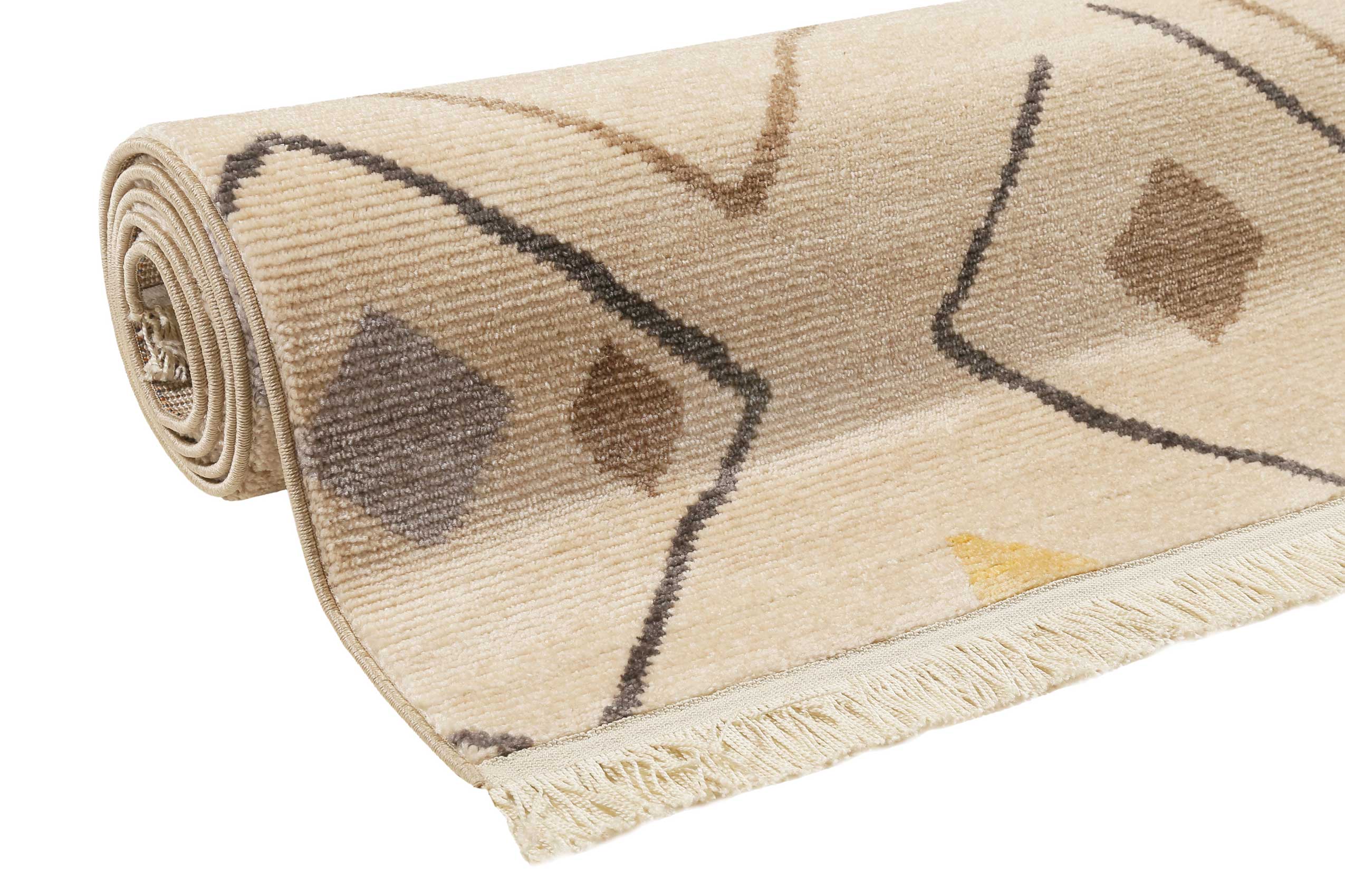 Teppich Beige Bunt Kurzflor » Mont Royal « WECONhome - Ansicht 7