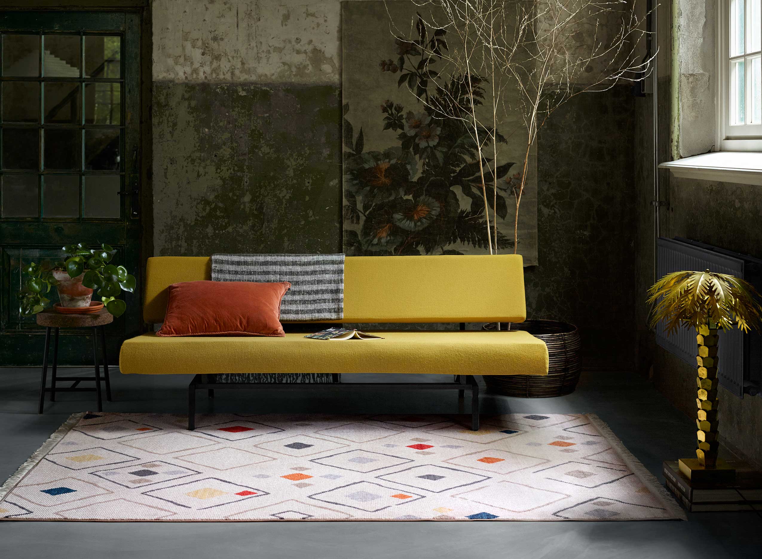 Teppich Beige Bunt Kurzflor » Mont Royal « WECONhome - Ansicht 8