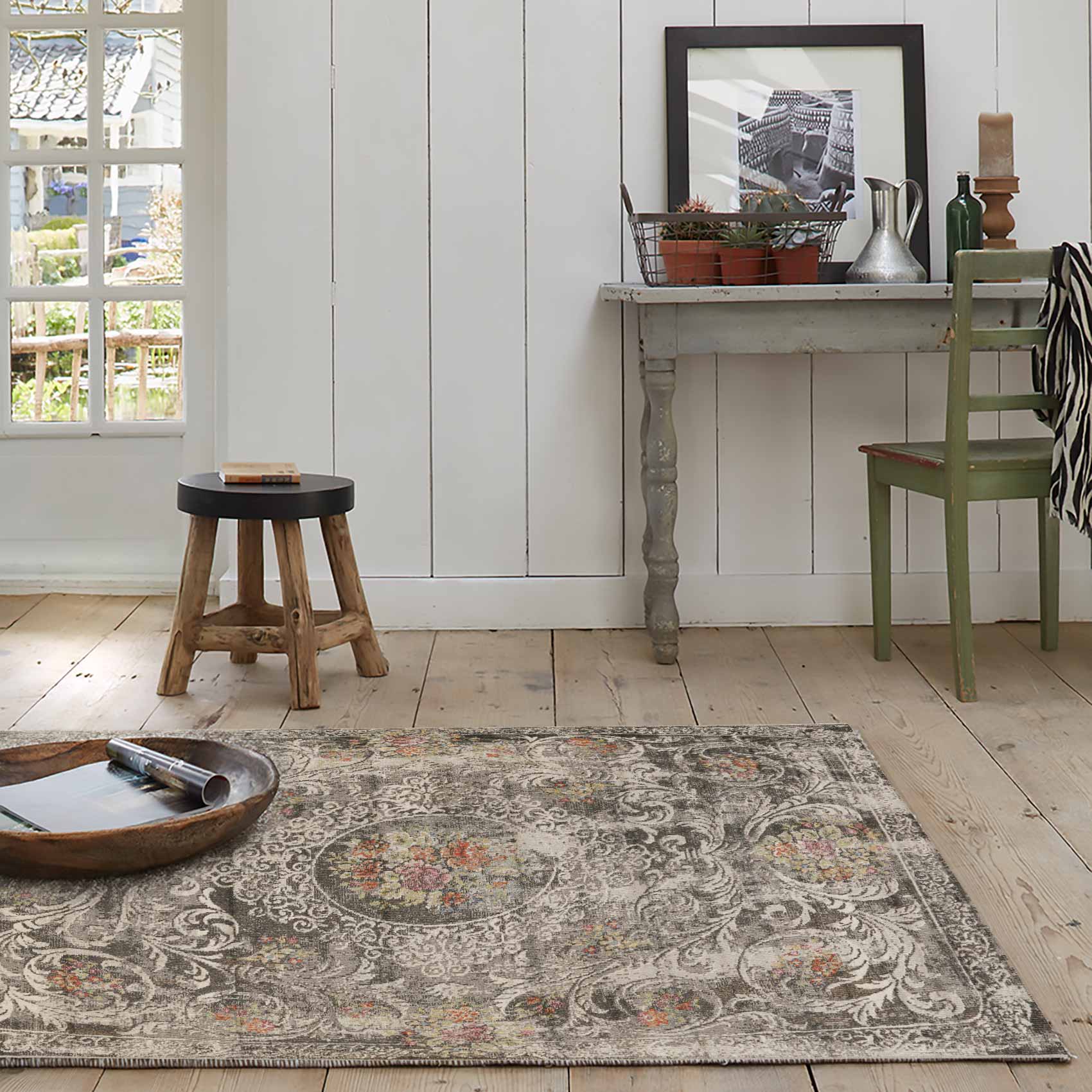 Teppich In & Outdoor Grau Bunt » Nebraska « WECONhome - Ansicht 8
