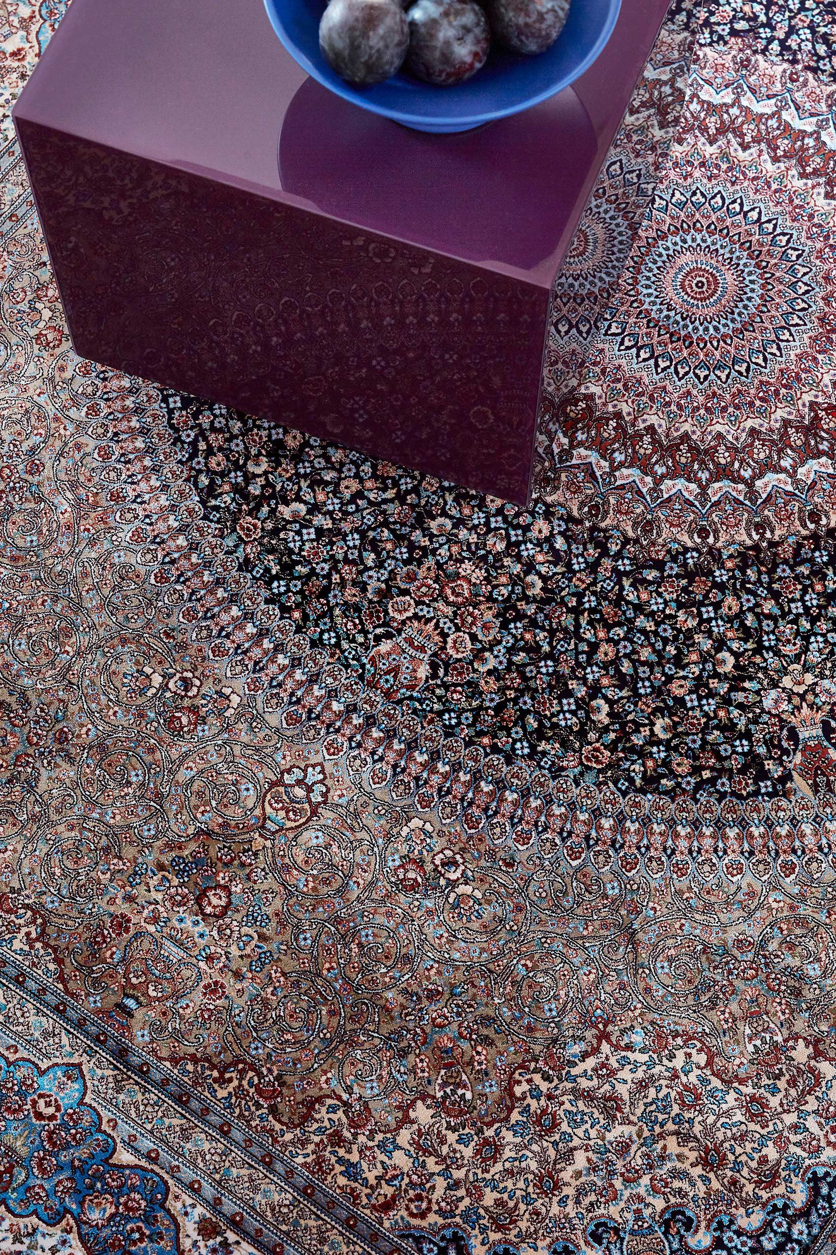 Orientteppich Blau » Täbriz « by WECONhome - Ansicht 8