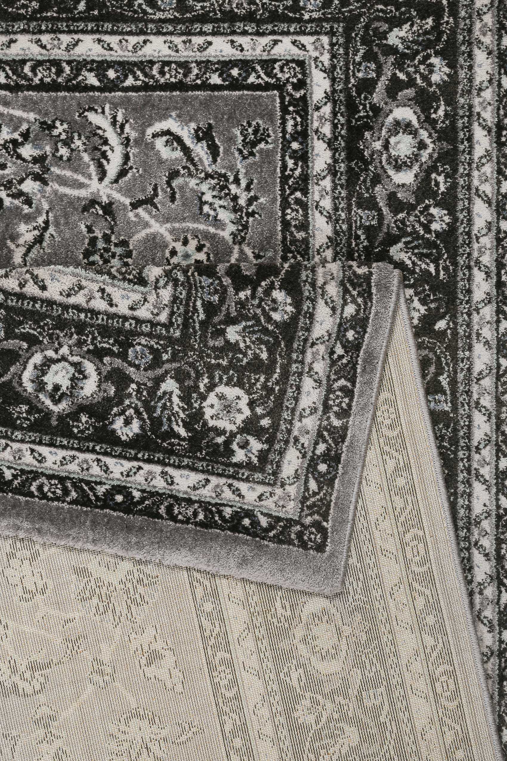 Teppich Grau Anthrazit Kurzflor » Oxford « WECONhome - Ansicht 3