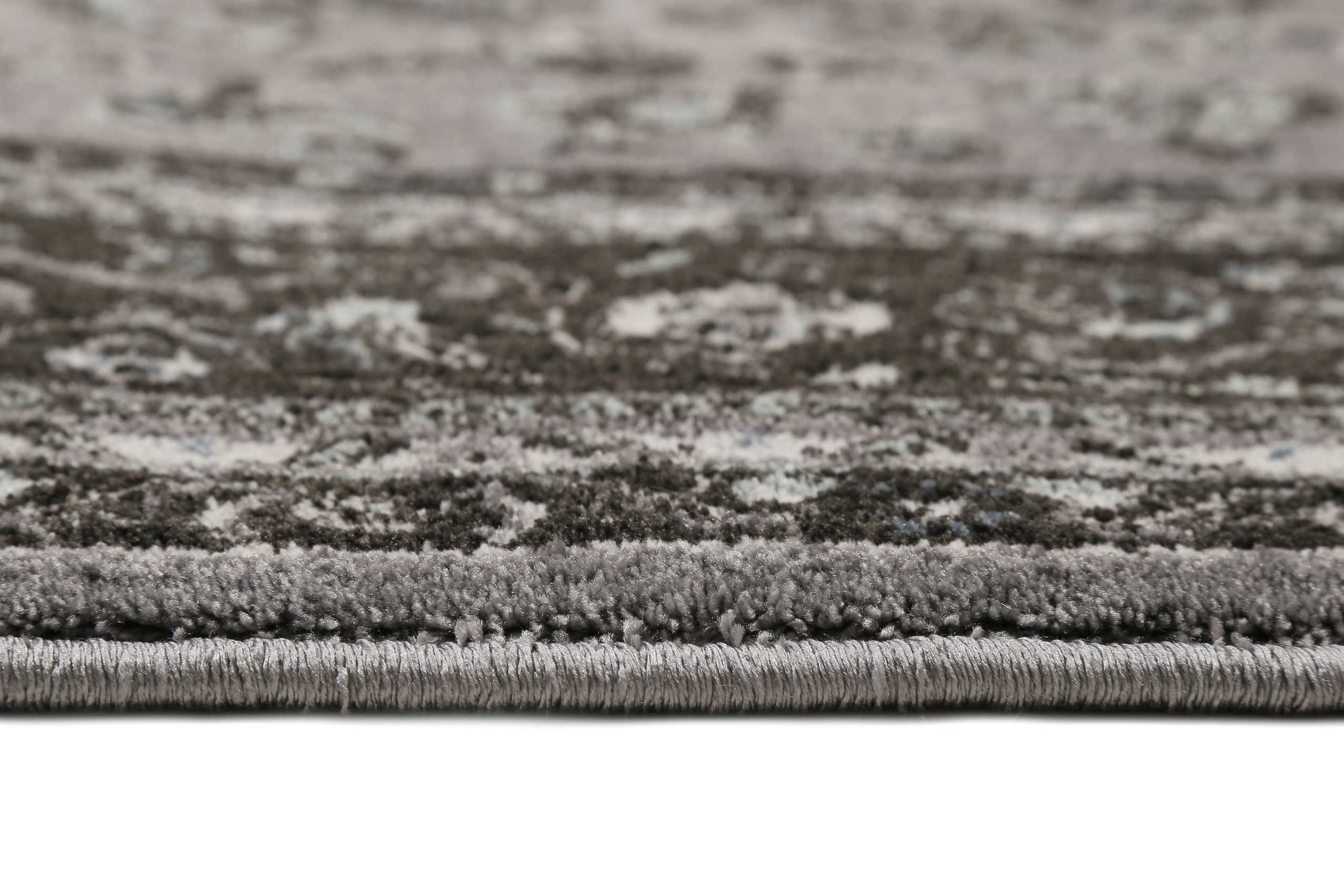 Teppich Grau Anthrazit Kurzflor 