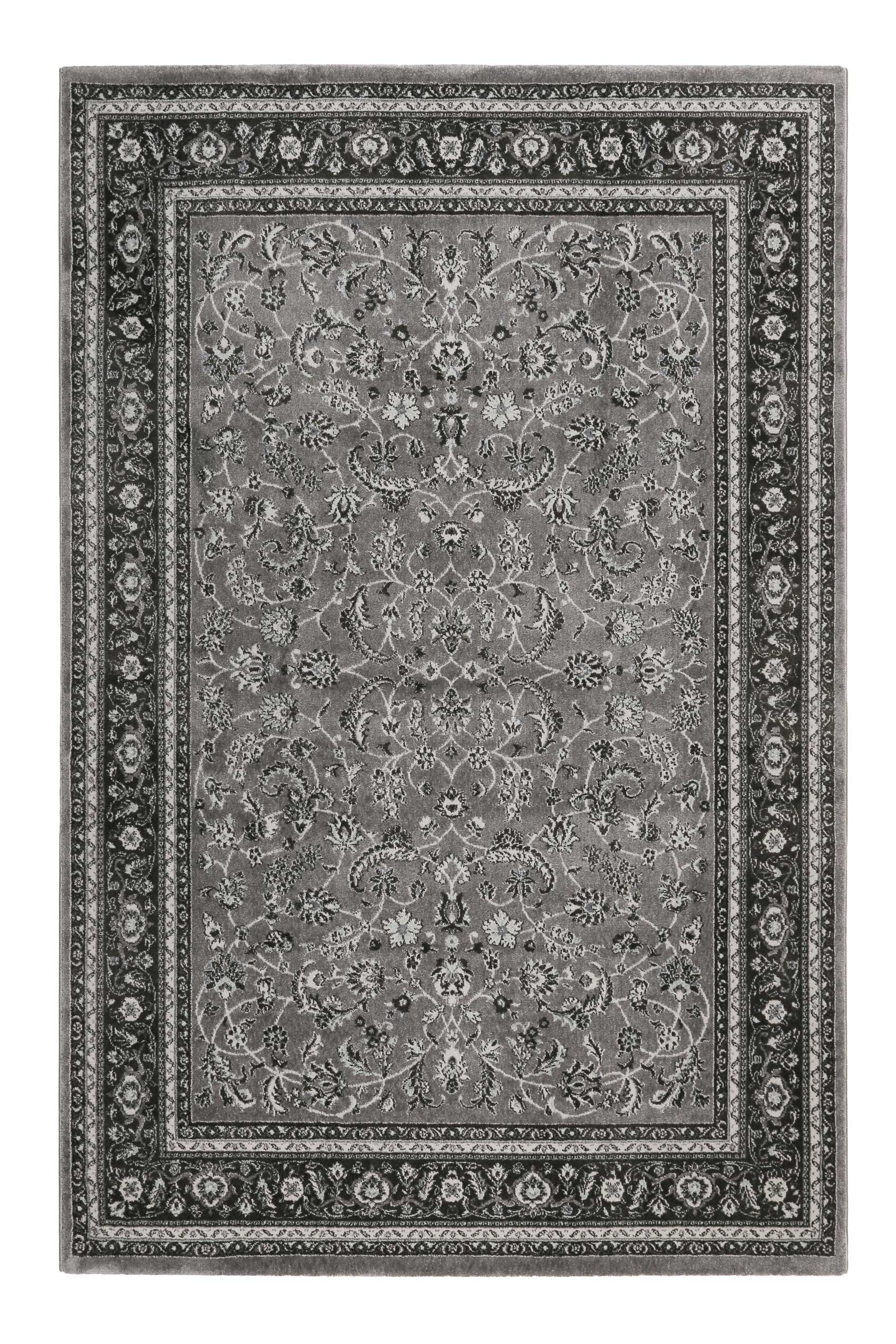 Teppich Grau Anthrazit Kurzflor 
