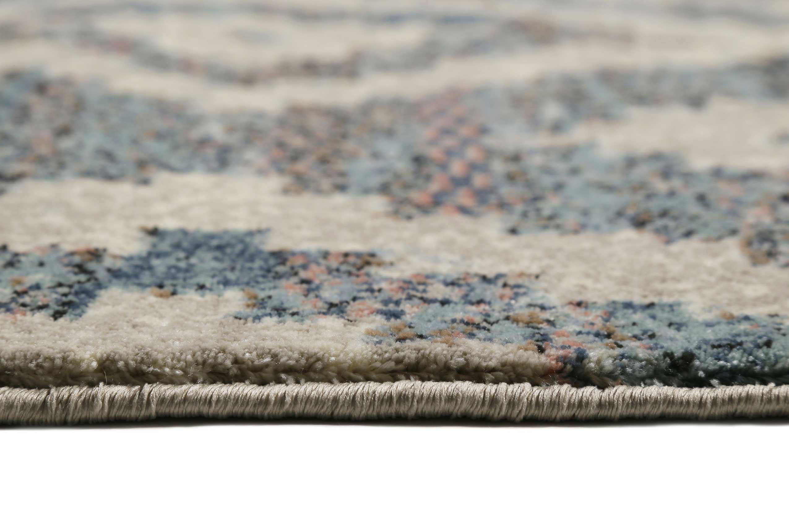 Teppich Grau Blau Beige Kurzflor » Passion 2.0 « WECONhome - Ansicht 4