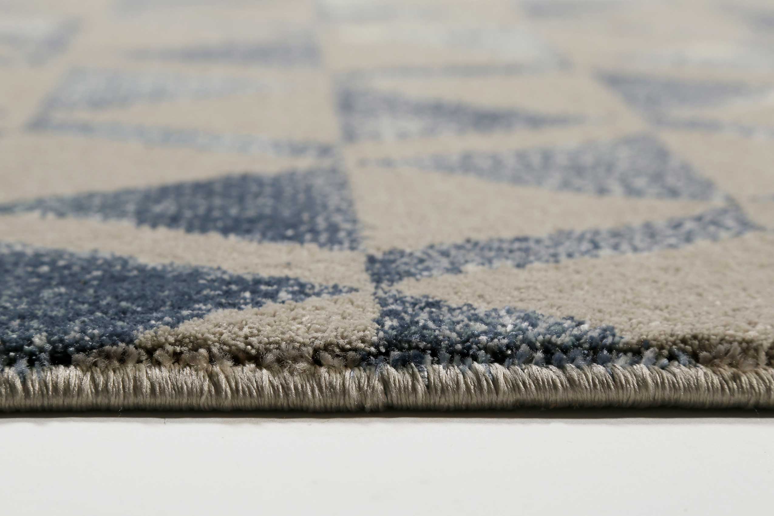 Teppich Grau Blau Silber Kurzflor » Pearl 2.0 « WECONhome - Ansicht 4