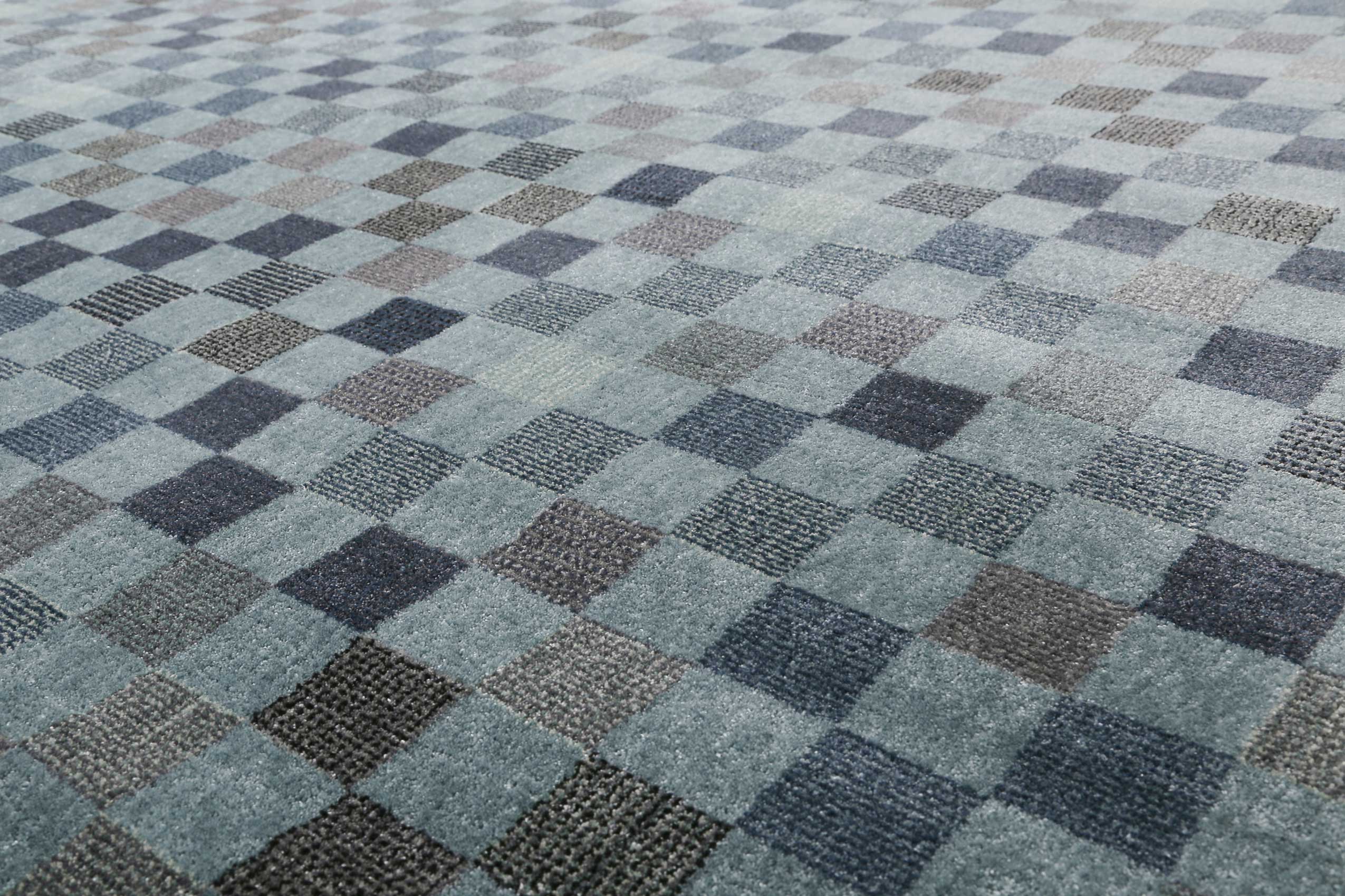 Teppich Blau Kurzflor » Physical 2.0 « WECONhome - Ansicht 5