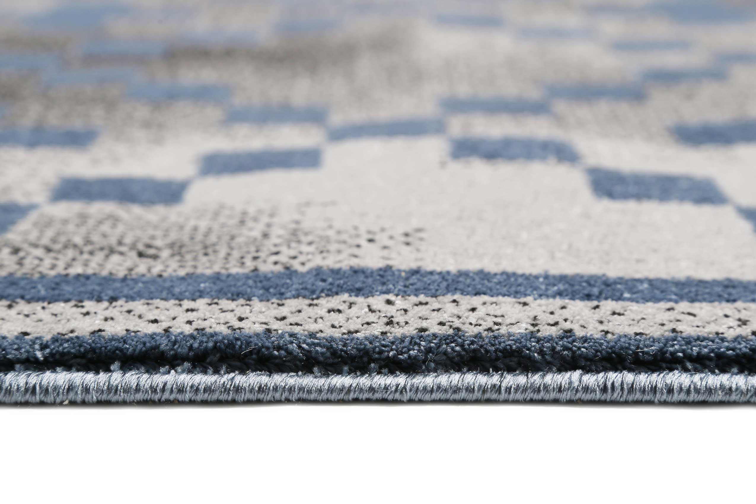 Teppich Grau Blau Kurzflor » Pleasure 2.0 « WECONhome - Ansicht 4