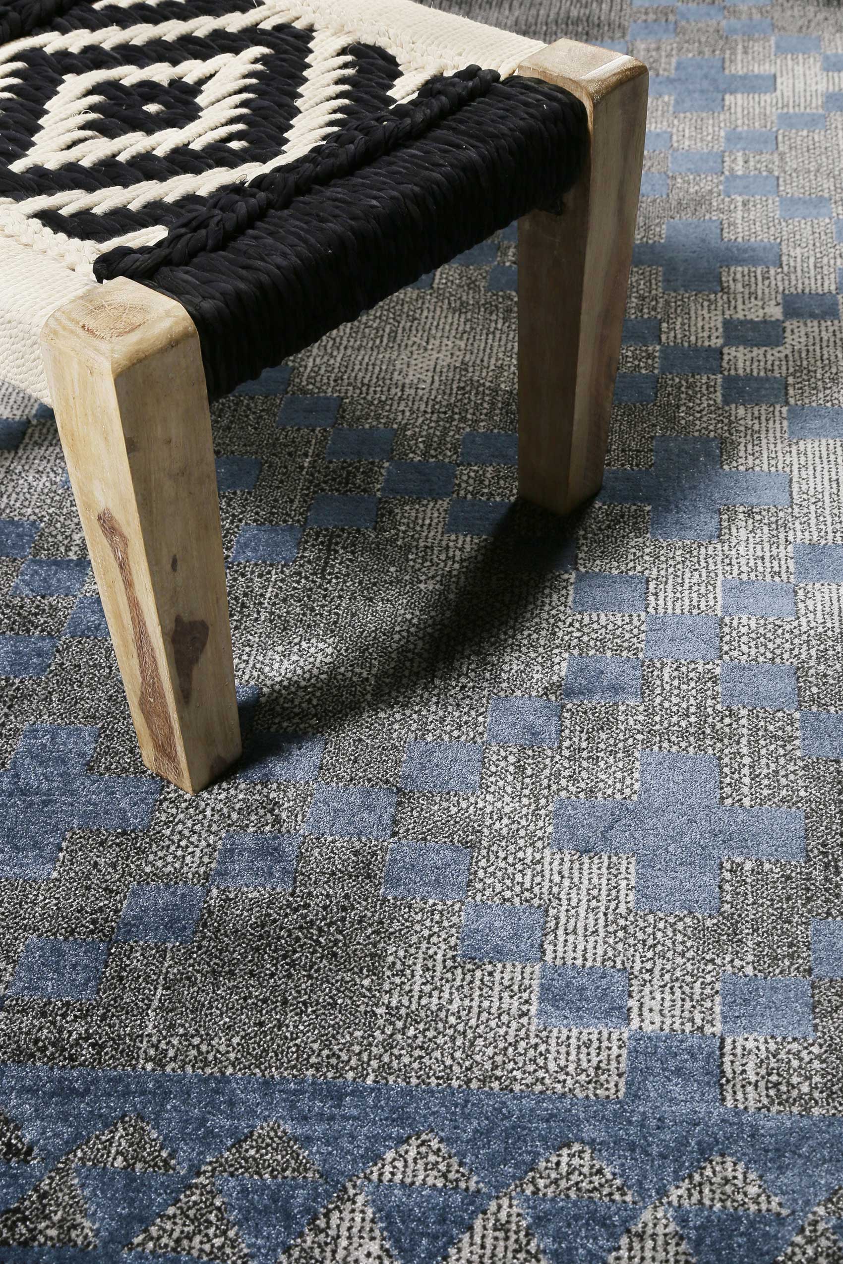 Teppich Grau Blau Kurzflor » Pleasure 2.0 « WECONhome - Ansicht 7