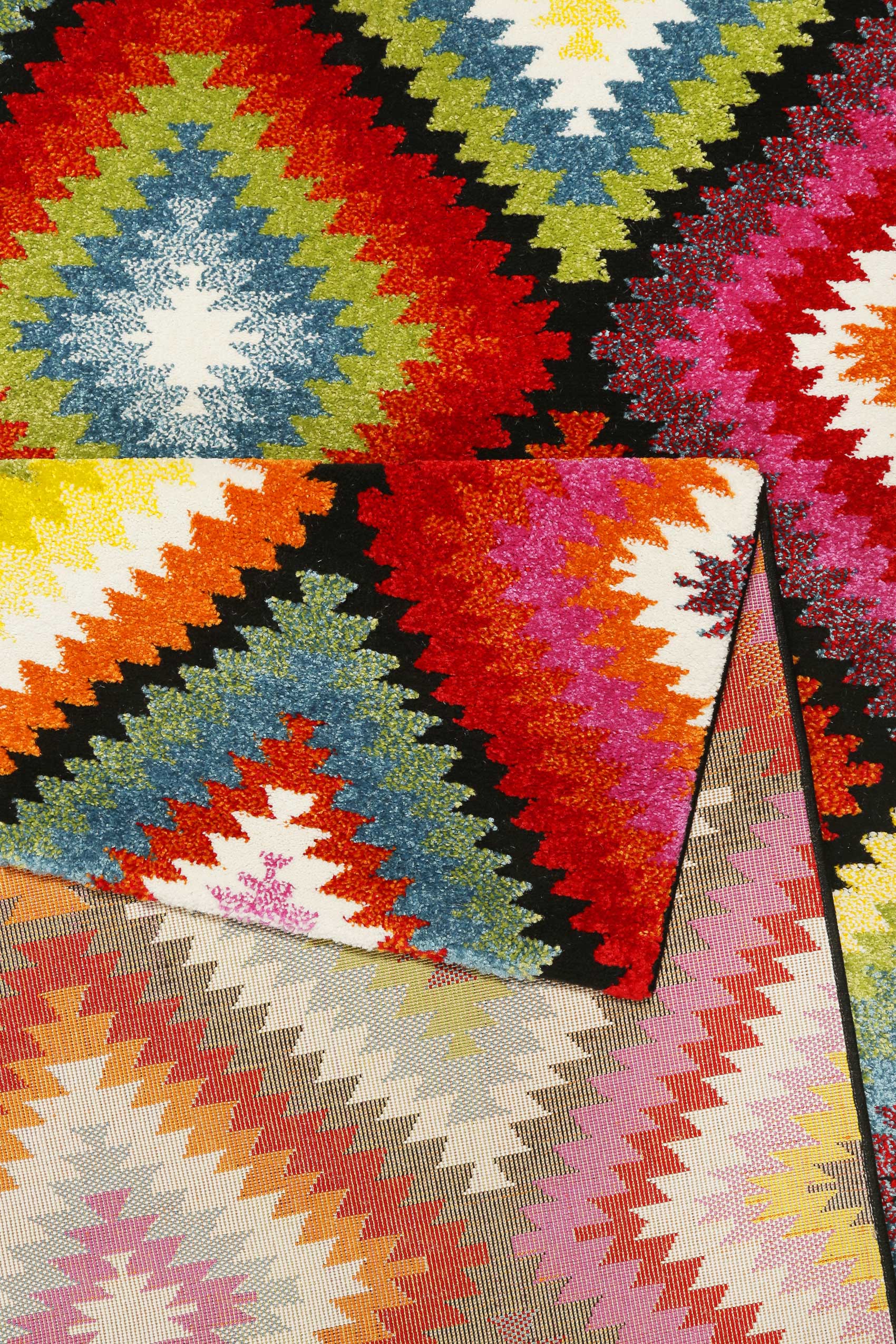 Teppich Bunt Kurzflor » Remix « WECONhome - Ansicht 3