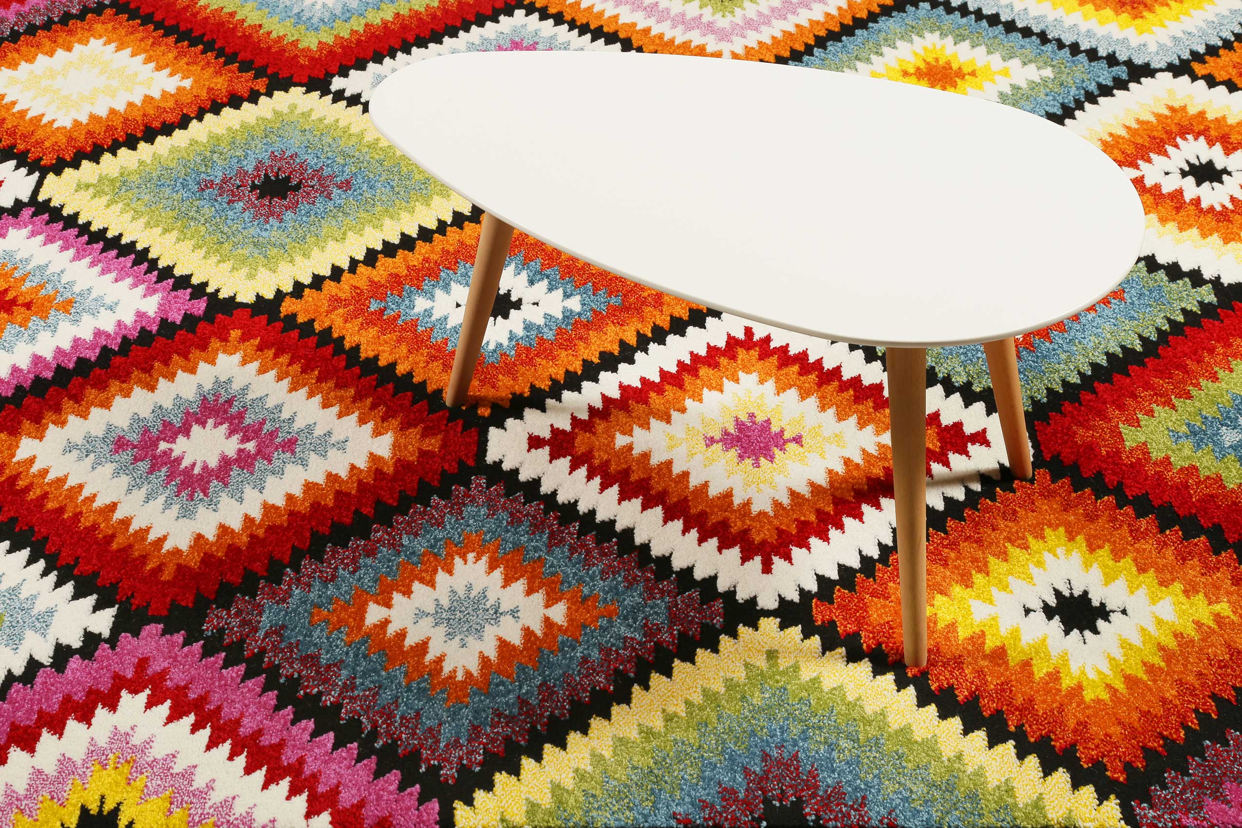 Teppich Bunt Kurzflor » Remix « WECONhome - Ansicht 7