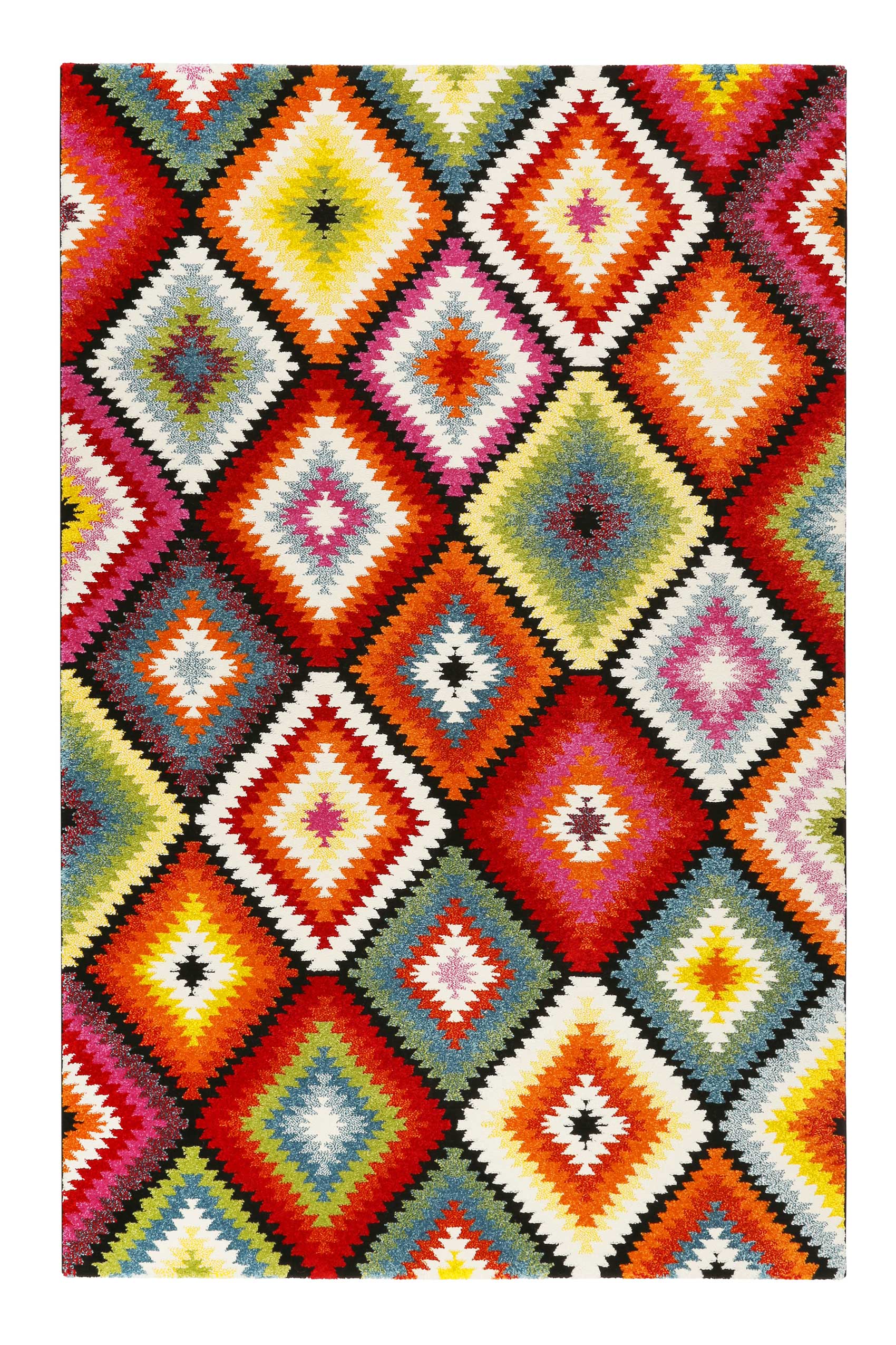 Teppich Bunt Kurzflor » Remix « WECONhome - Ansicht 1