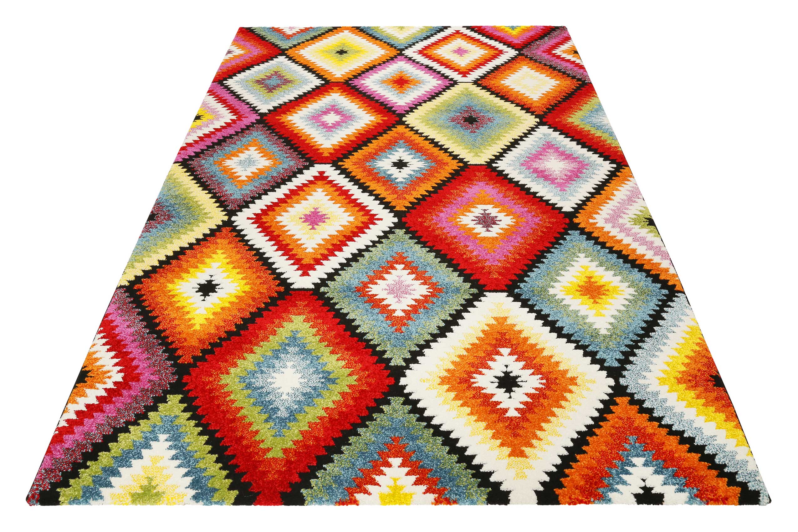 Teppich Bunt Kurzflor » Remix « WECONhome - Ansicht 2