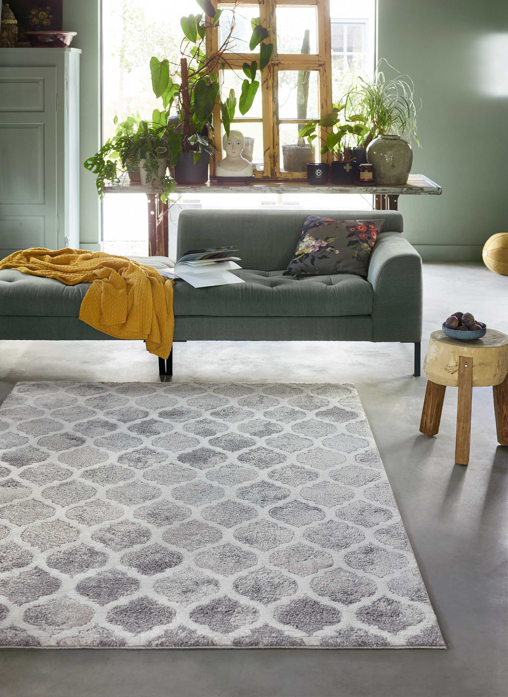 Teppich Beige Grau weich & soft Vintage » Replay « WECONhome - Ansicht 8