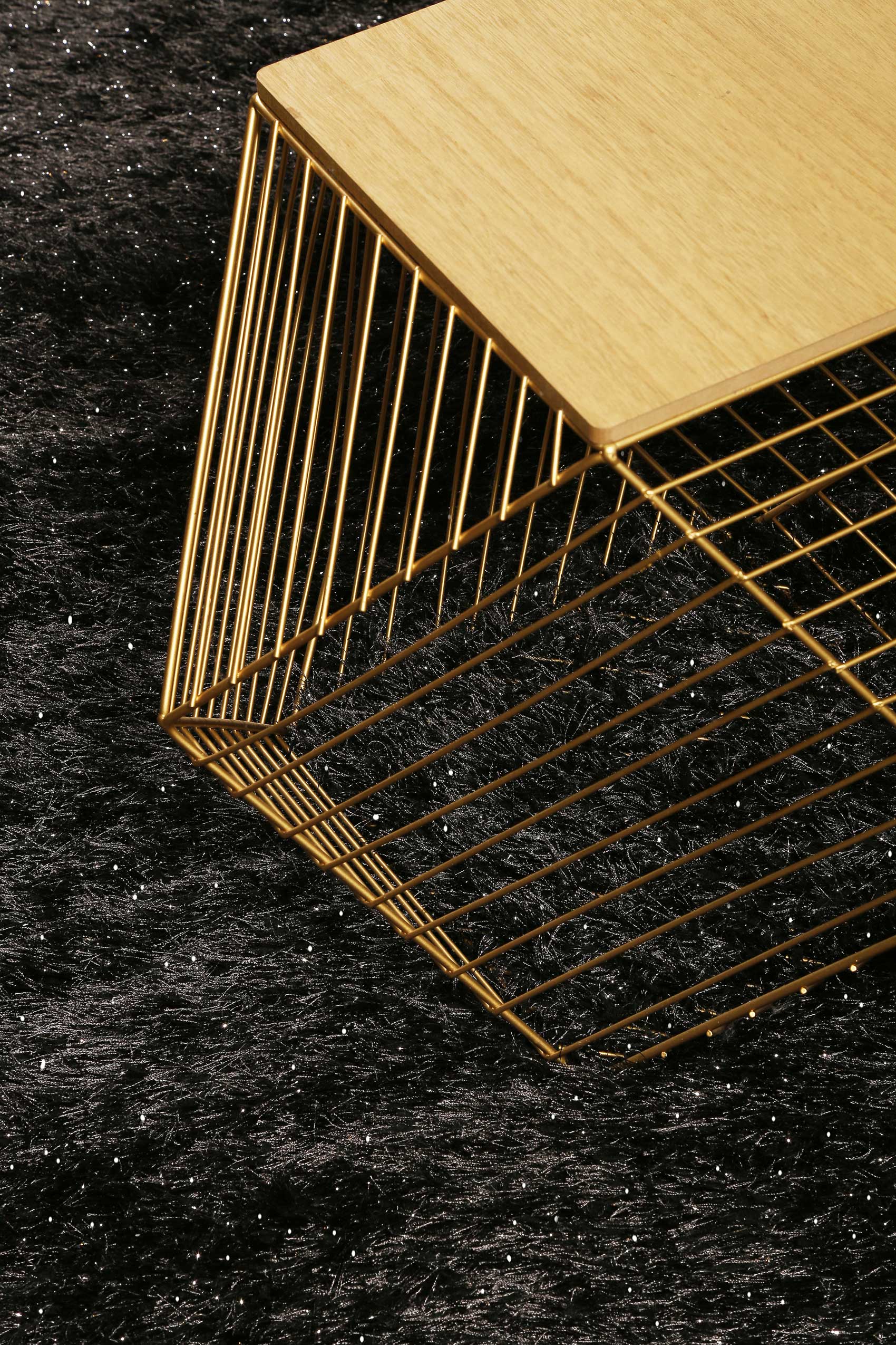 Teppich Anthrazit glänzend Hochflor 