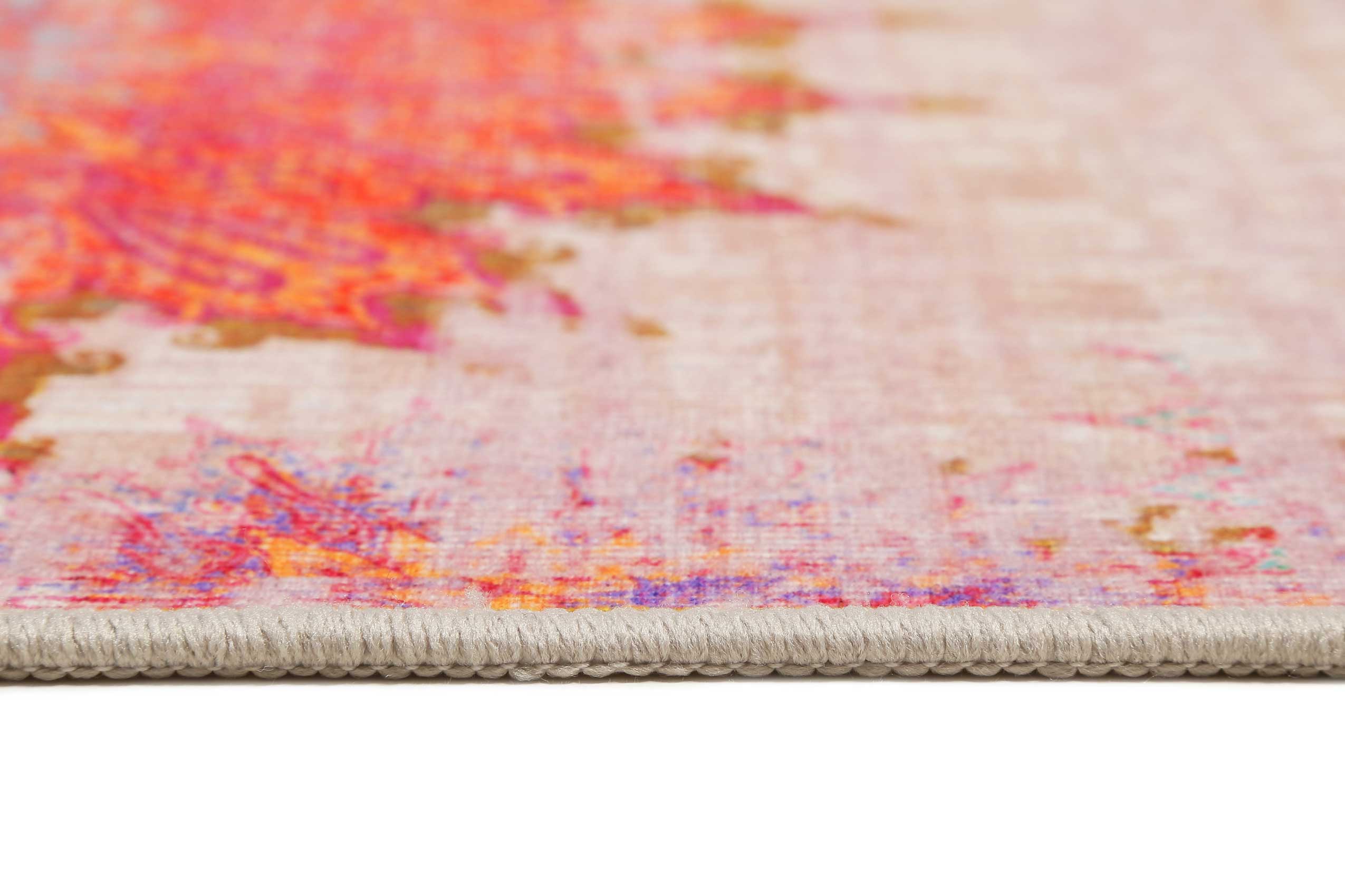 Badteppich Bunt Vintage Oriental 