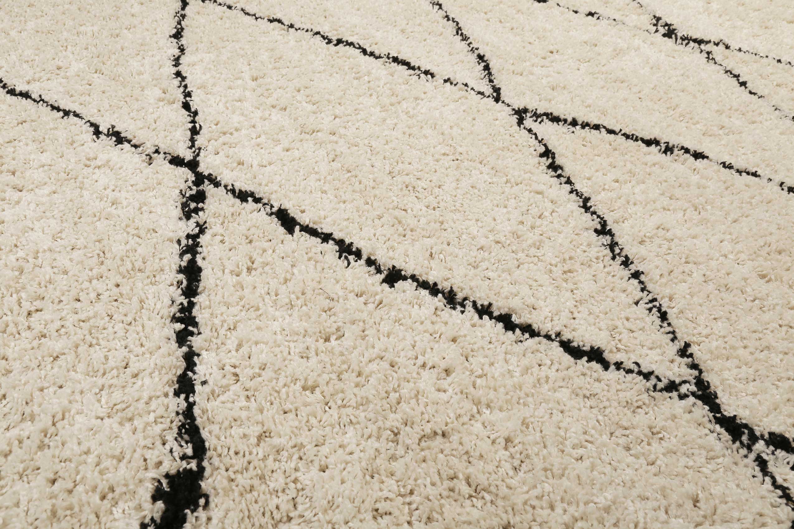 Teppich Creme Beige im Berber Style 