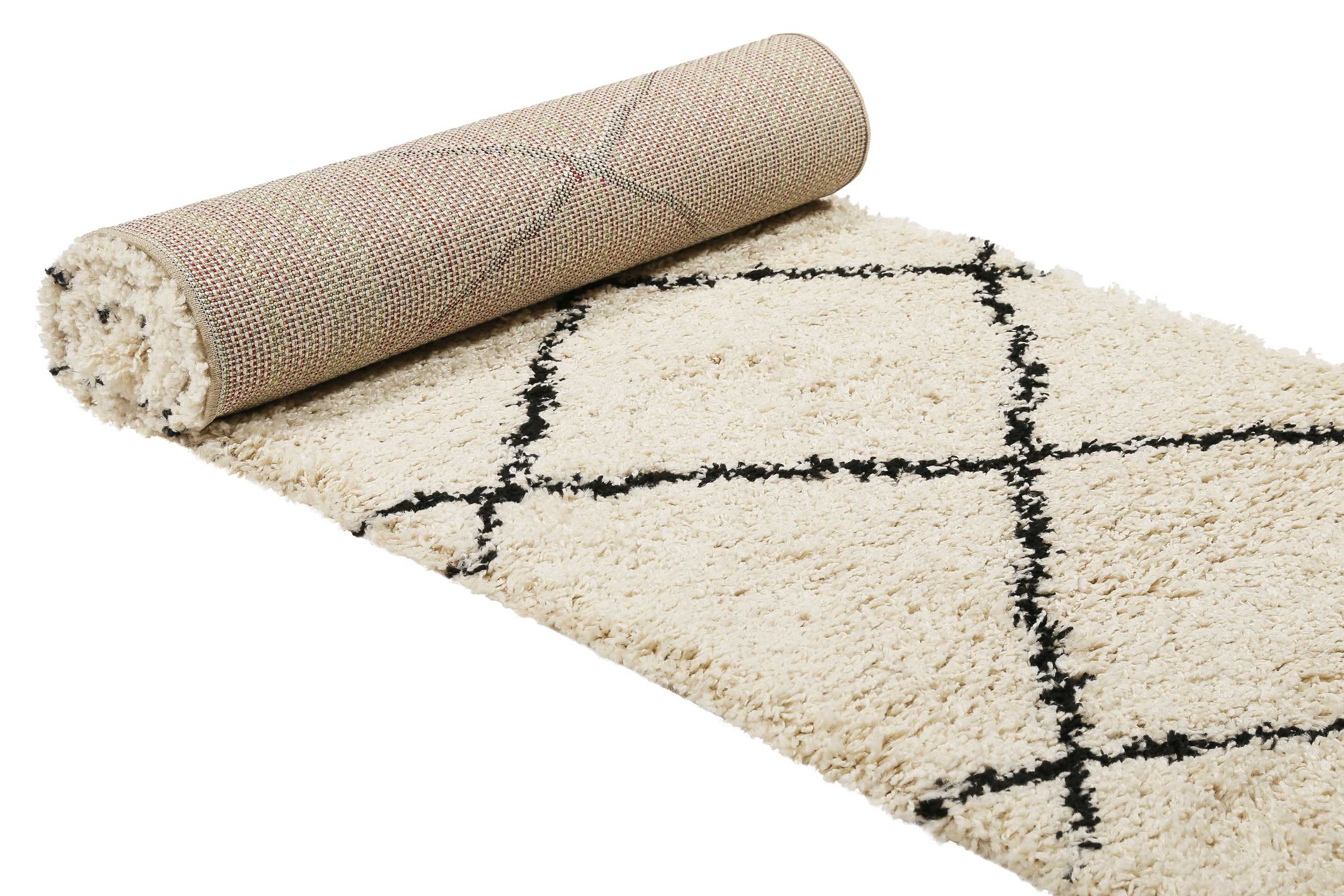 Teppich Creme Beige im Berber Style 