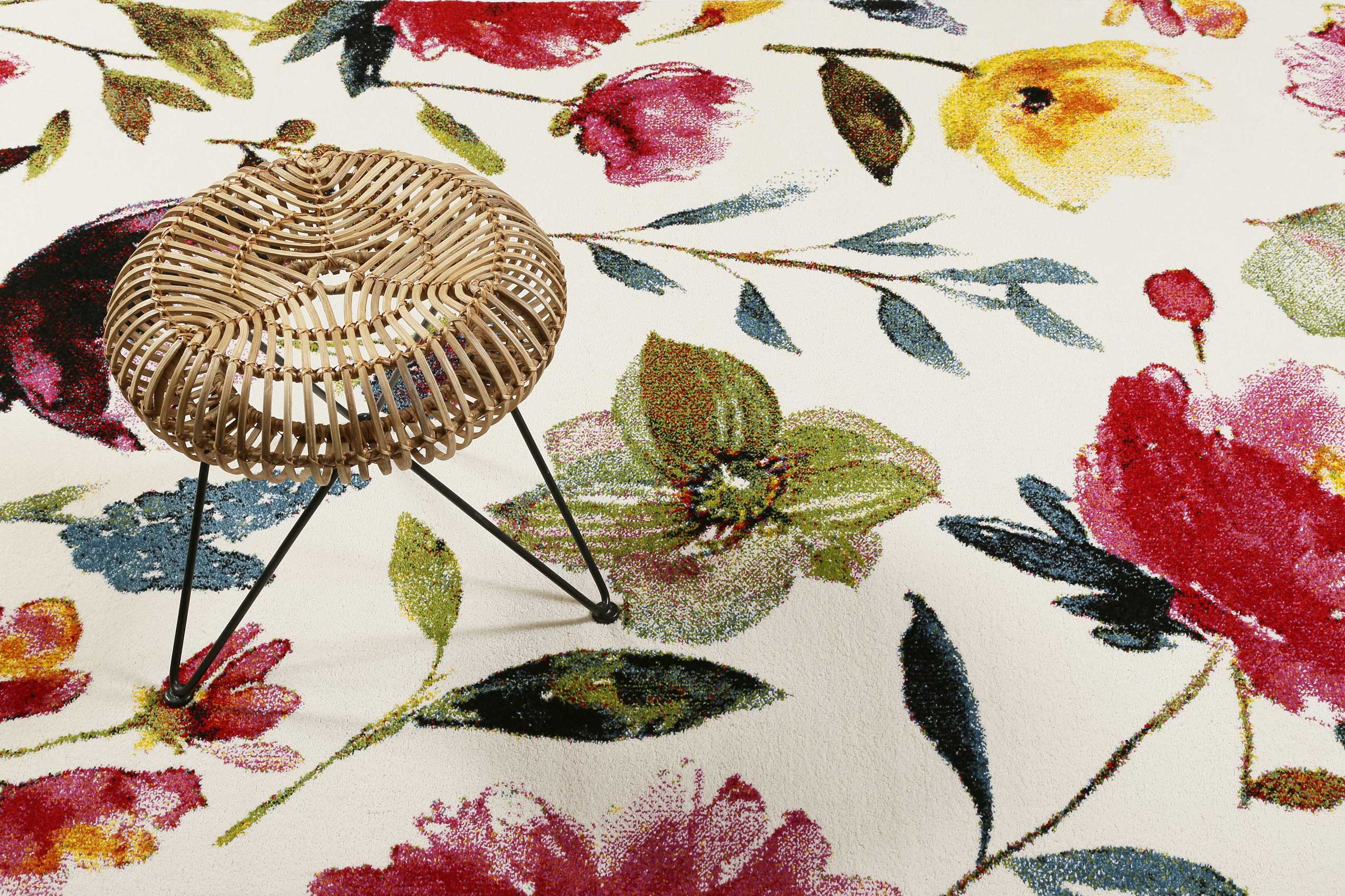 Teppich Weiß Rot » Summer Breeze« WECONhome - Ansicht 6