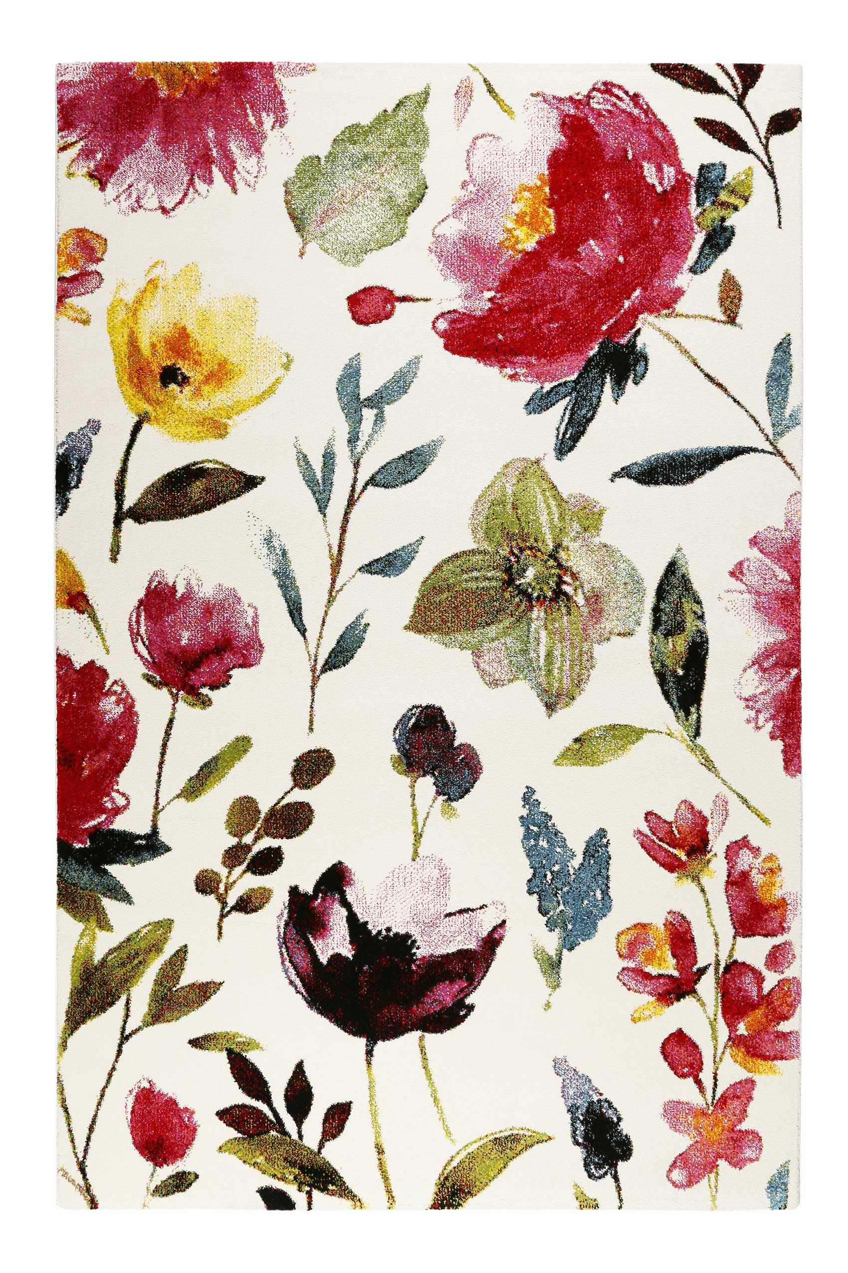 Teppich Weiß Rot » Summer Breeze« WECONhome - Ansicht 1