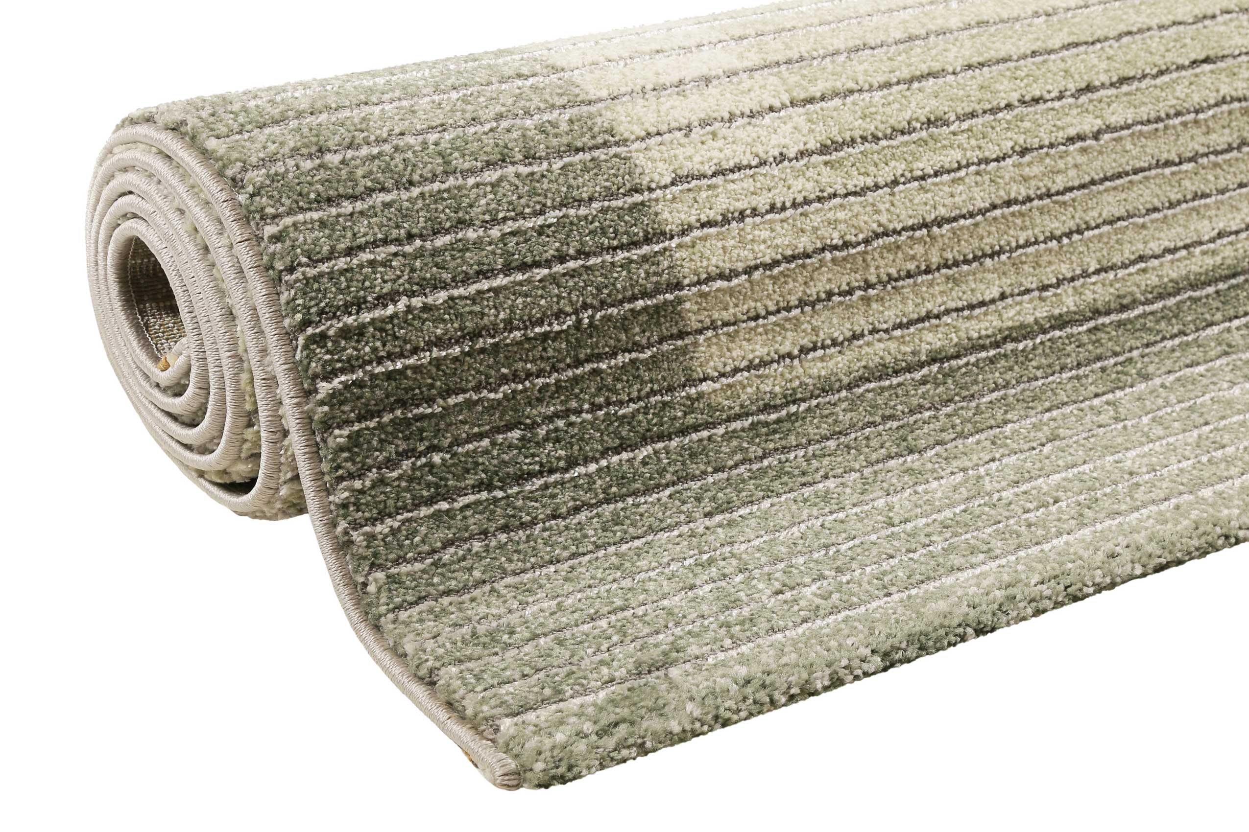 Teppich Salbeigrün Grau Kurzflor » Velvet Flow « WECONhome - Ansicht 6
