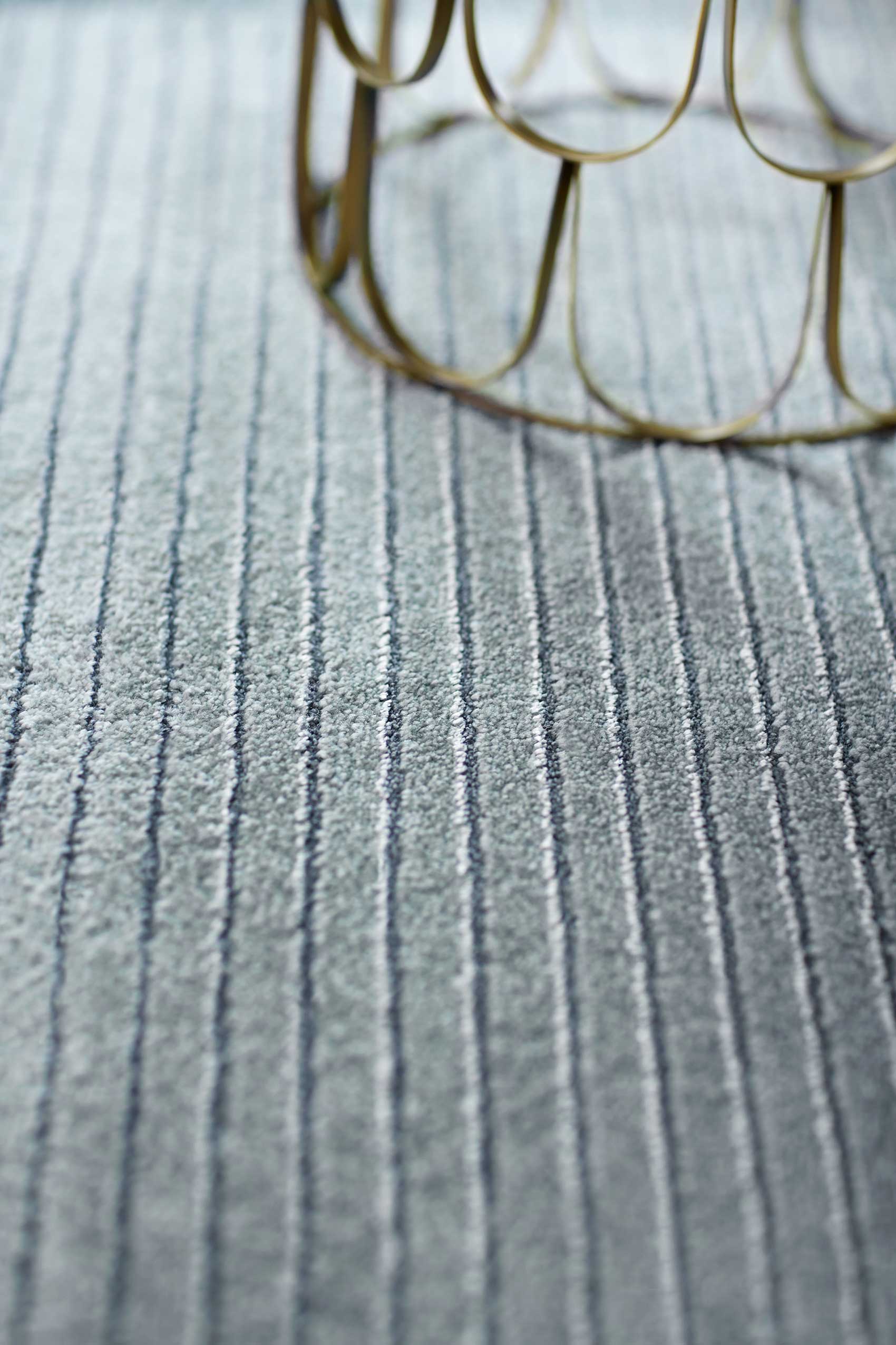 Teppich Salbeigrün Grau Kurzflor » Velvet Flow « WECONhome - Ansicht 7
