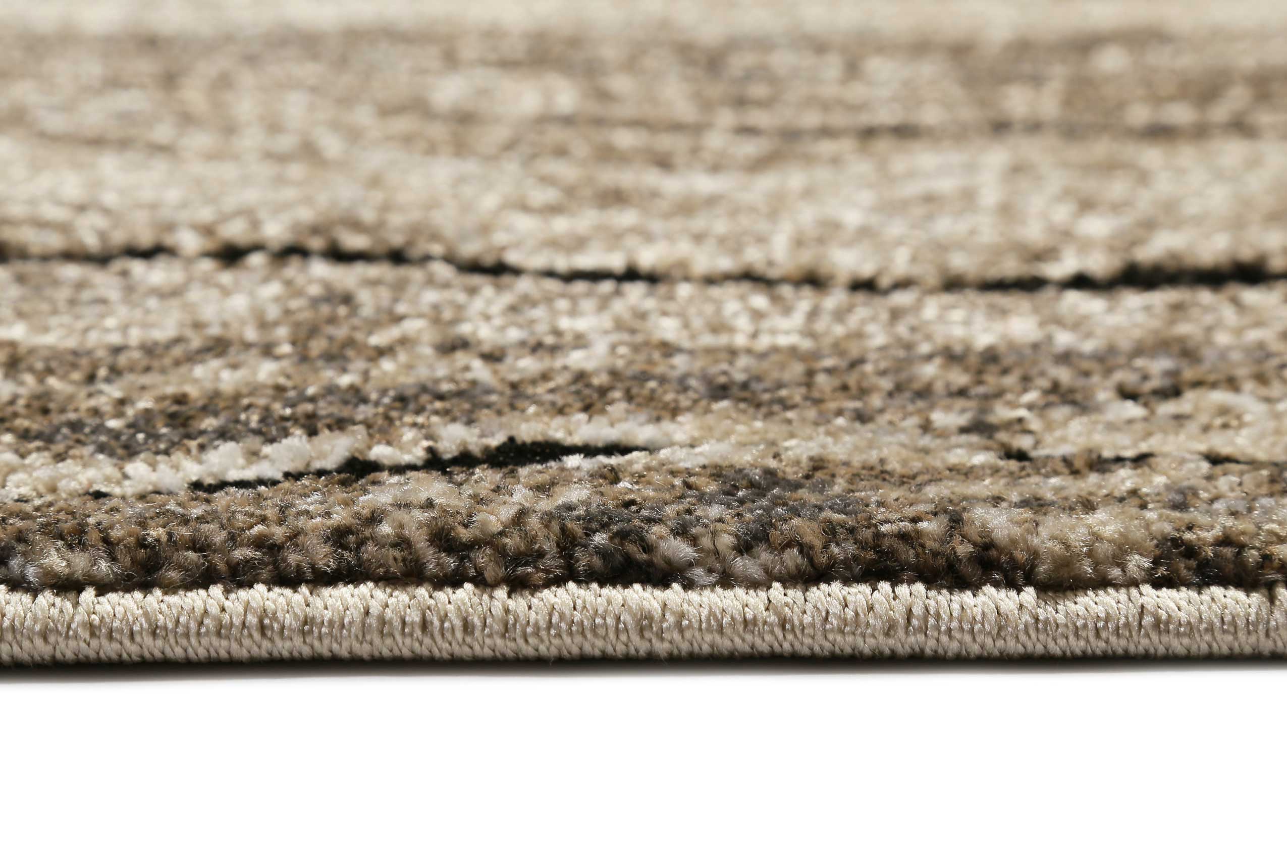 Teppich Holz Braun Kurzflor » Woody « WECONhome - Ansicht 4