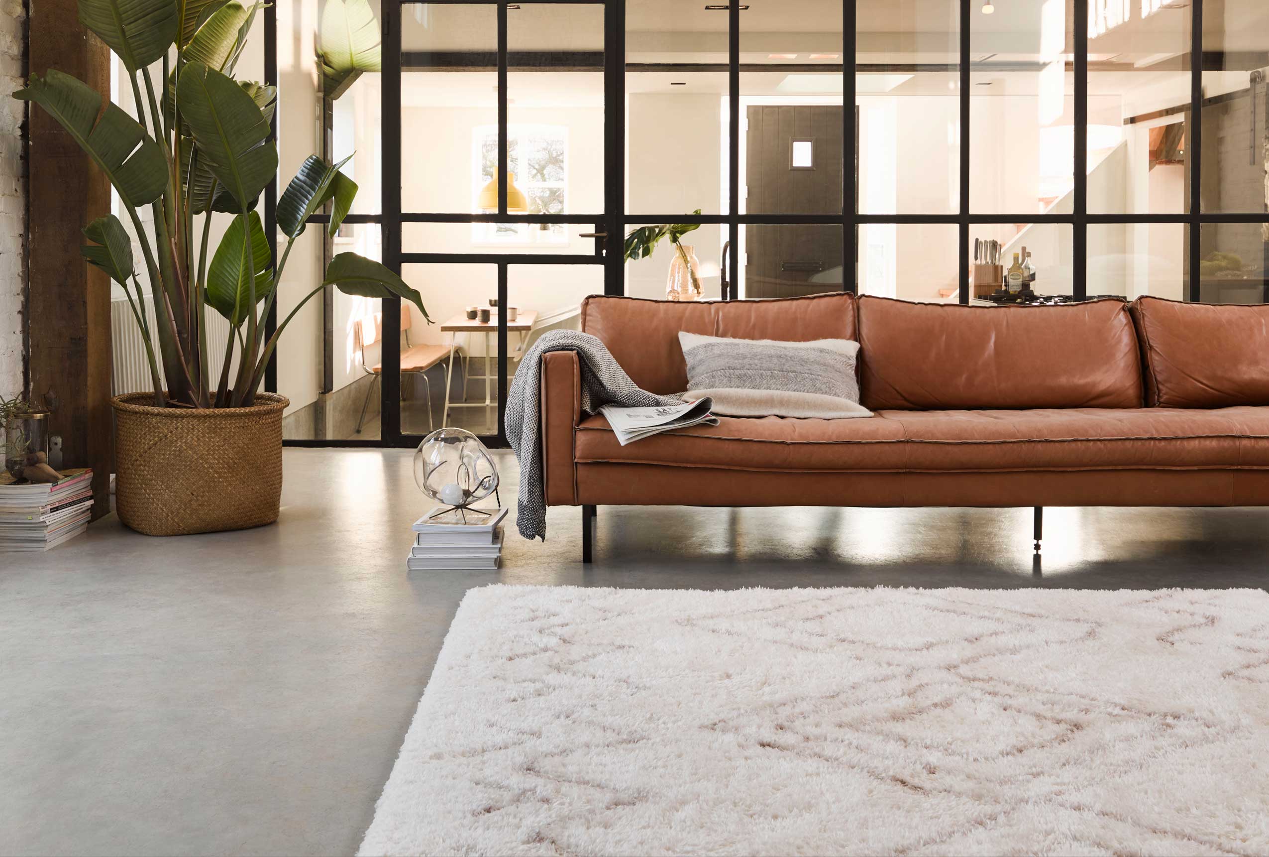 Teppich Beige Hochflor » Boho&Scandic Yagour « WECONhome - Ansicht 9