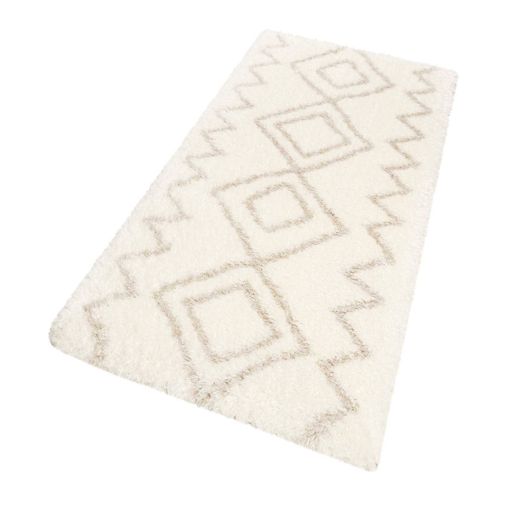 Teppich Beige Hochflor » Boho&Scandic Yagour « WECONhome - Ansicht 8